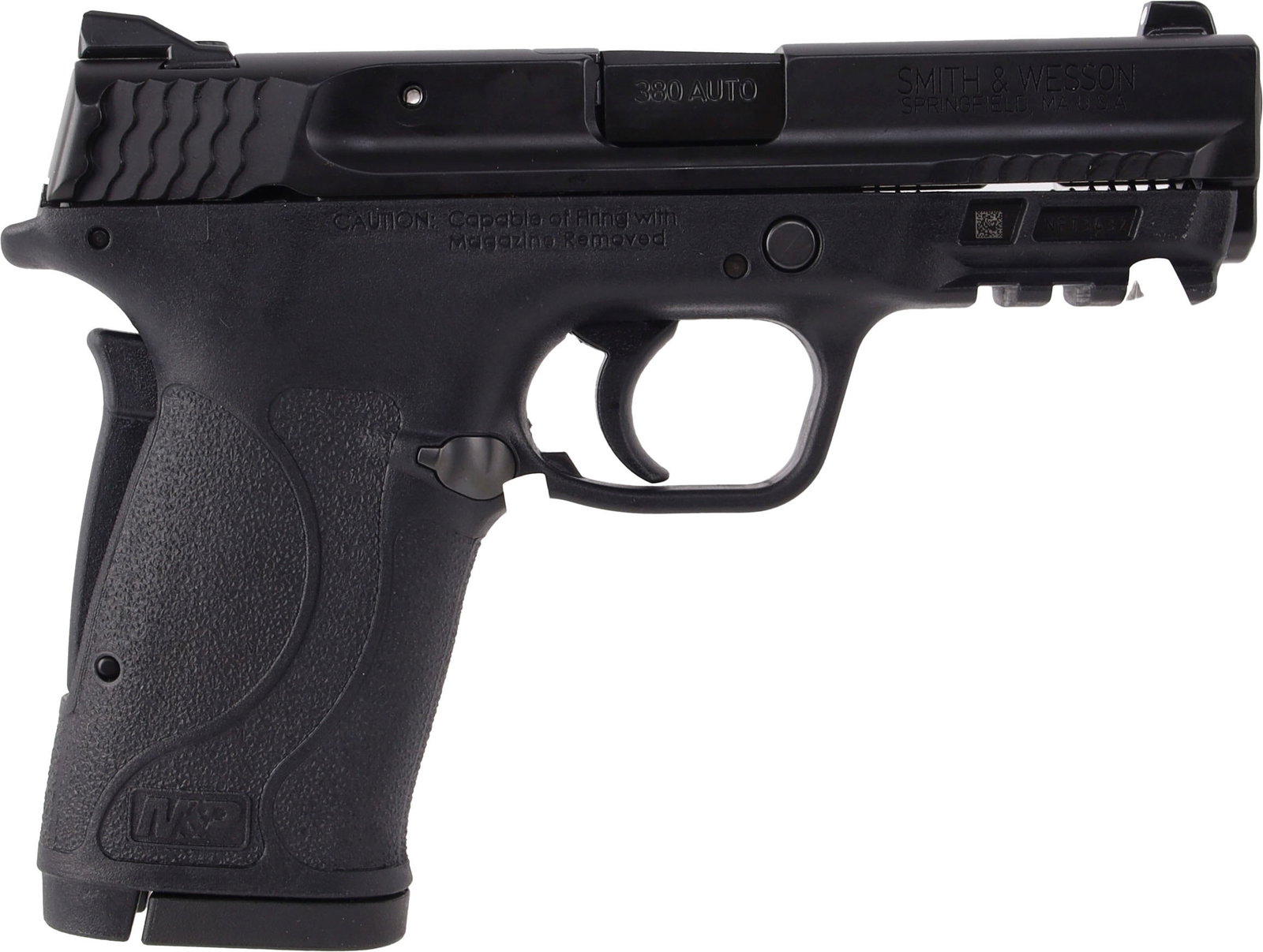 Smith & Wesson M&P 380 Shield EZ Semi Auto Pistol: Smith & Wesson M&P 380 Shield EZ M2.0 semi-automatic pistol. Includes two (2) 8-round magazines. FFL required for transfer. Caliber: 380 Automatic Serial Number: NFT3432 | This lot has a reserve.