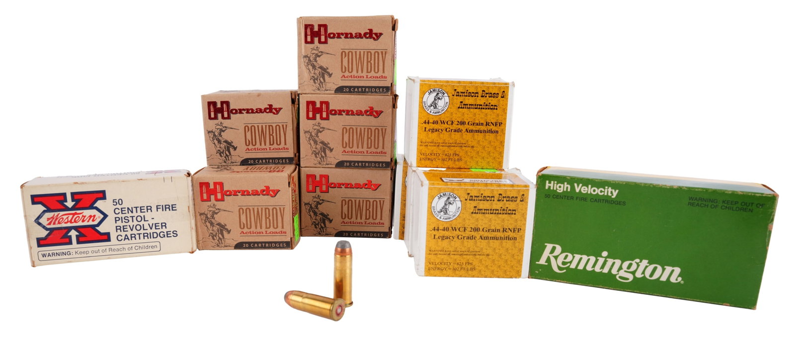 300 Rds .44-40 WCF Cowboy Action Revolver Ammo (1 of 5)