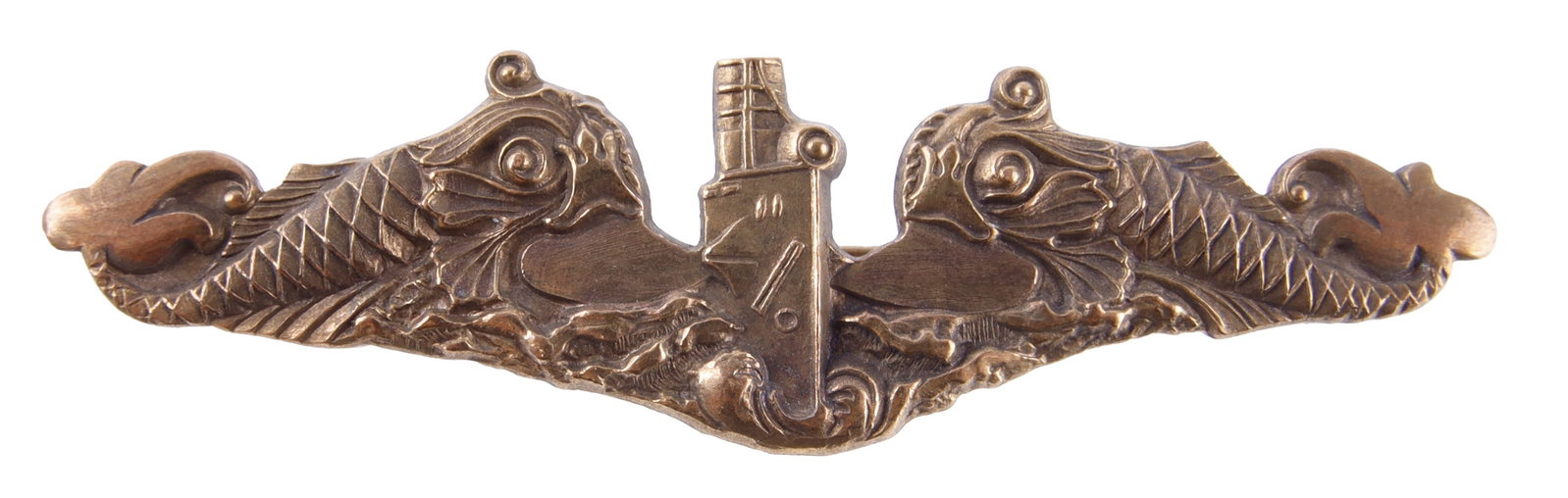 US Blackinton Submarine Dolphin Officer Badge (1 of 2)
