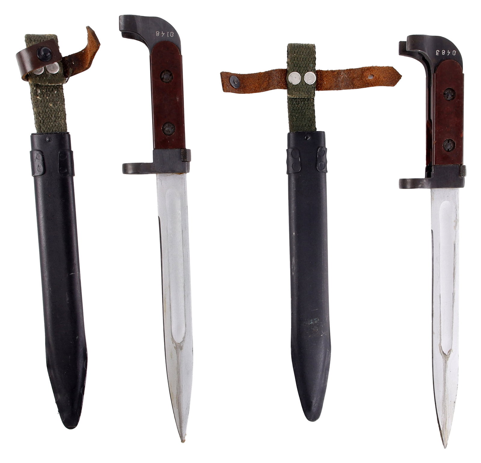 Russian AK47 6X2 Type 1 M1951 Knife Bayonet 2 Pcs (1 of 4)