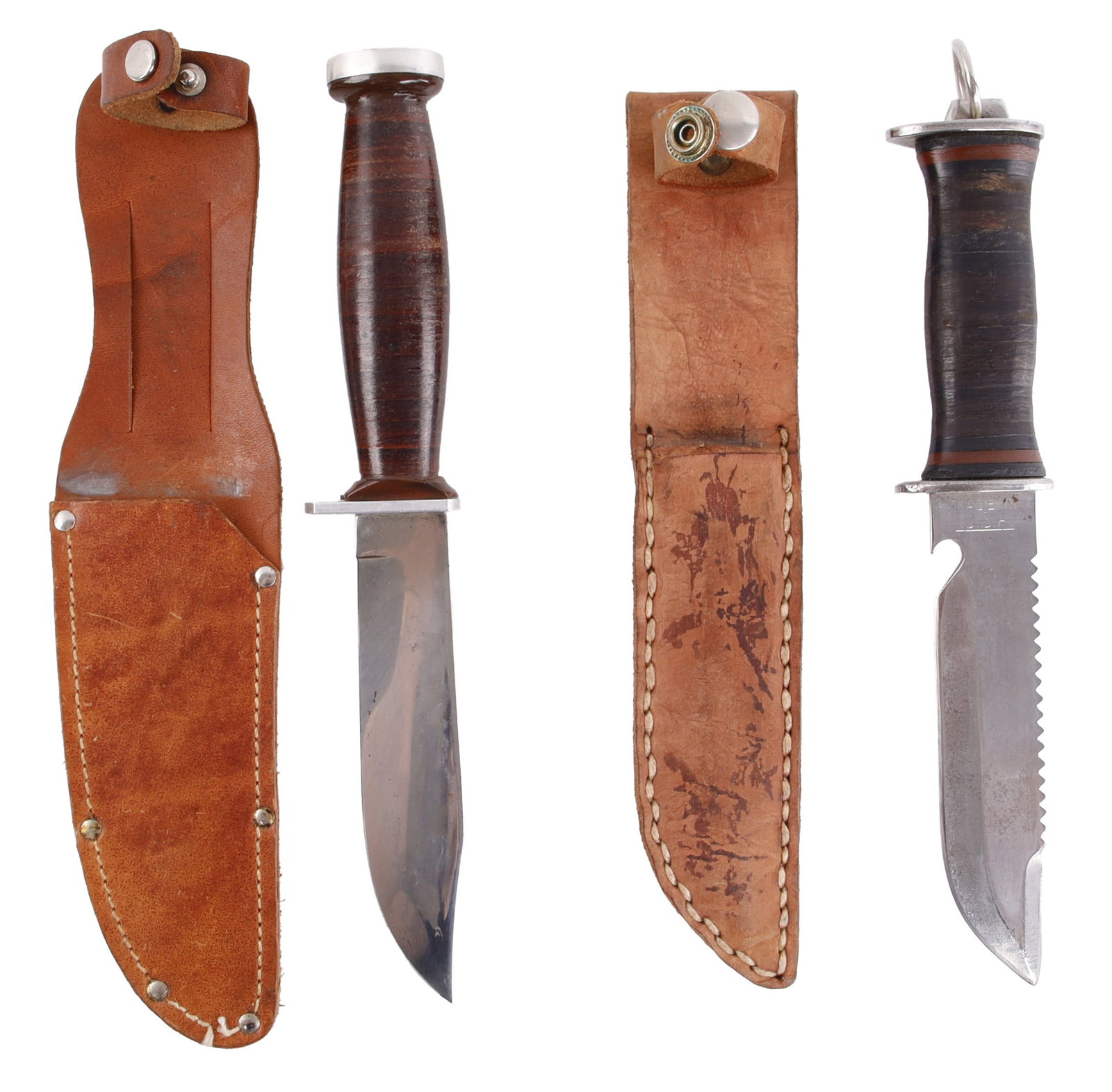 Schrade Walden H-15 and E.G.V. Fixed Blade Knife (1 of 5)