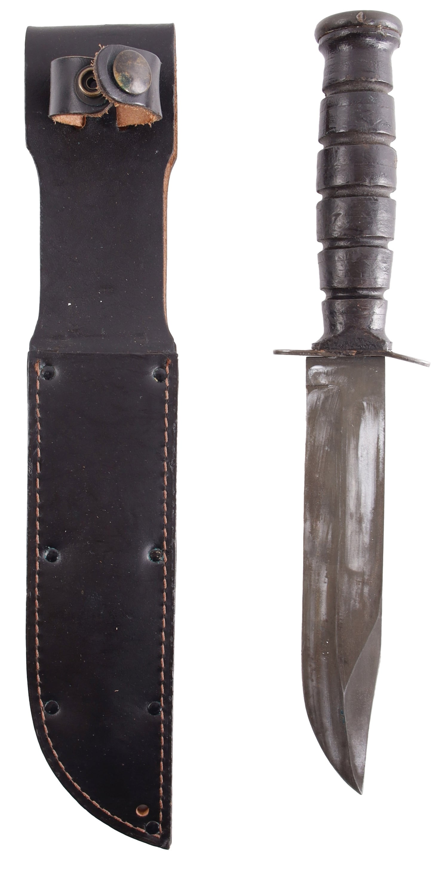 US Navy Mark 2 Camillus 7-inch Combat Knife (1 of 3)