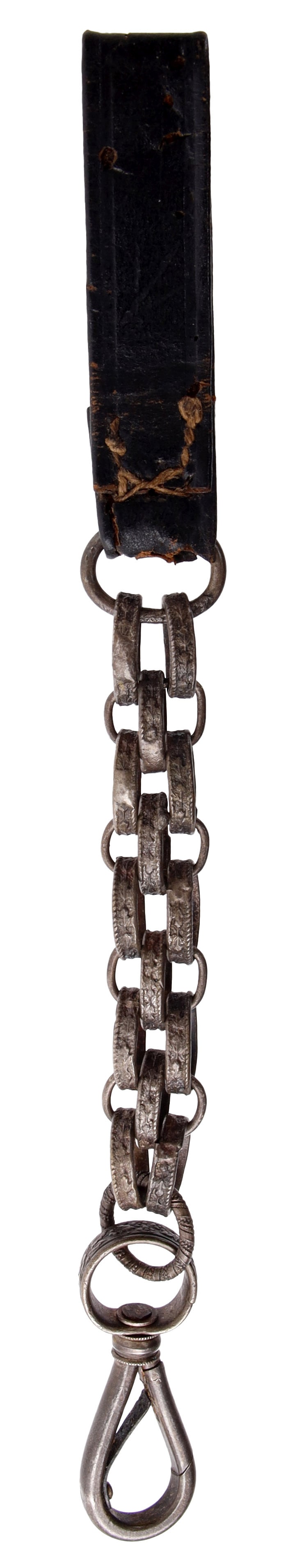 Masonic Sword Chain Hanger Decorated: Ca. 1900. Overall length 8.5 inches.