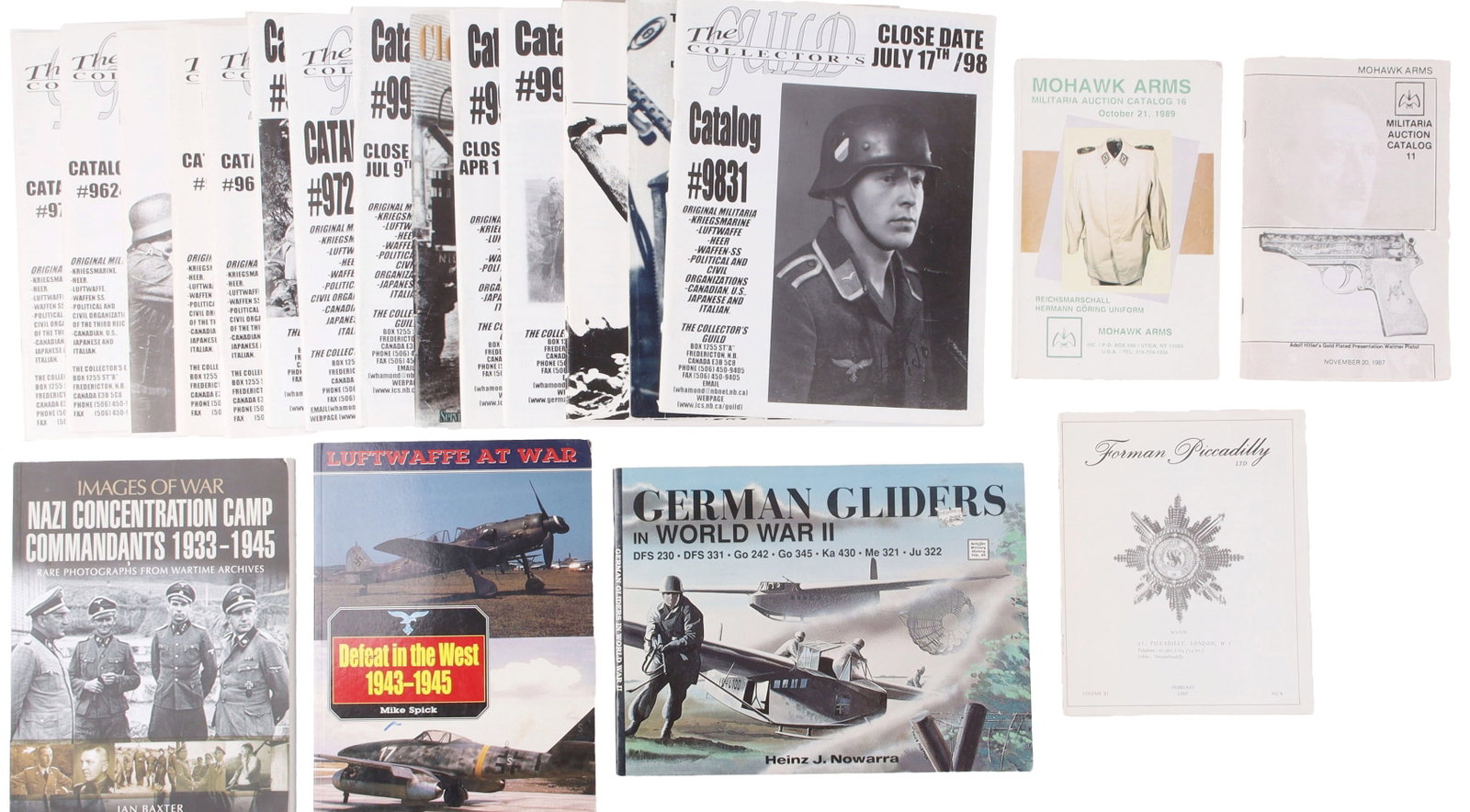 1980s 1990s Third Reich Militaria Catalogs 20 Pcs (1 of 2)