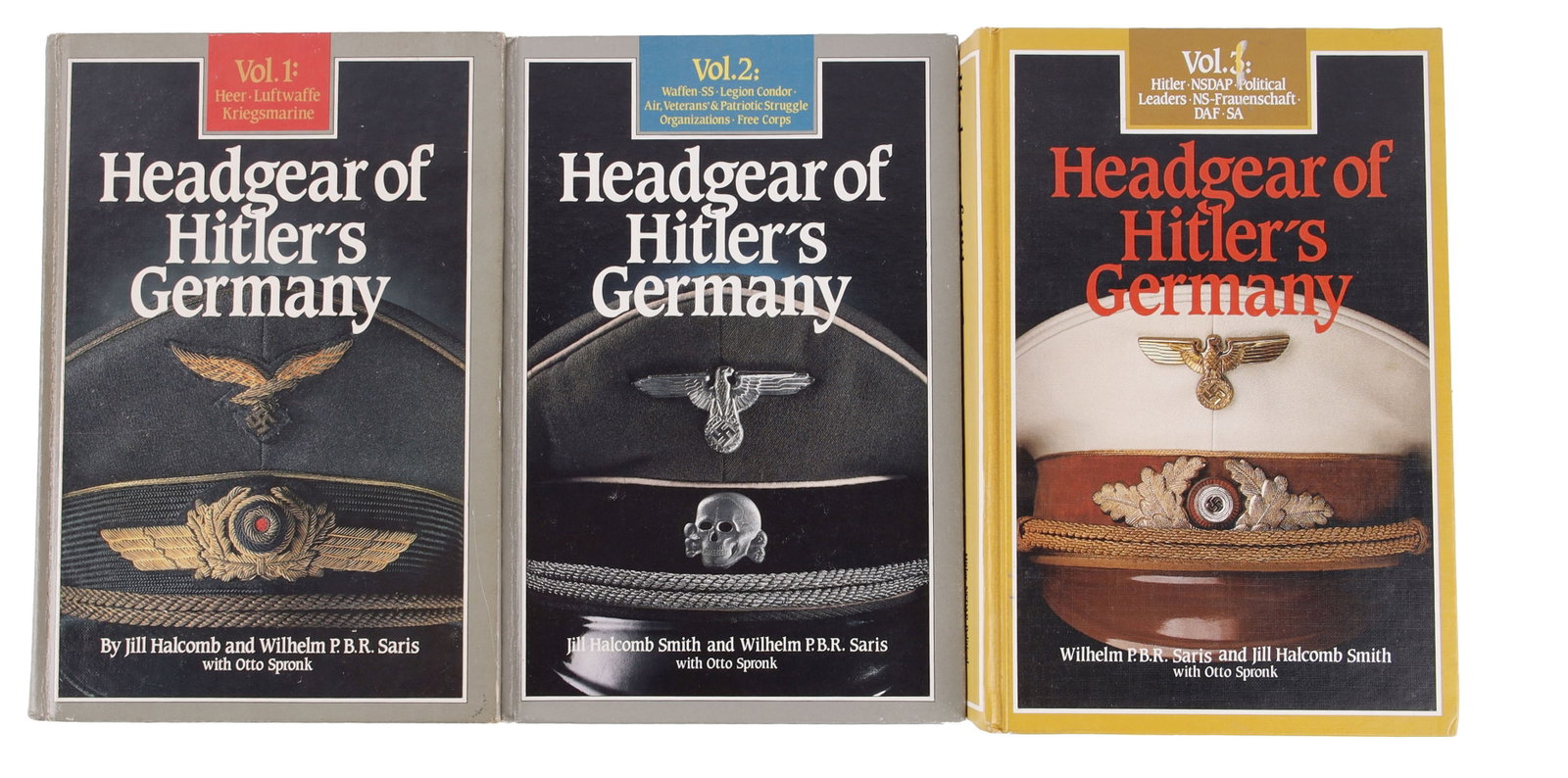 Headgear of Hitler's Germany Vol. 1-3 Reference (1 of 4)