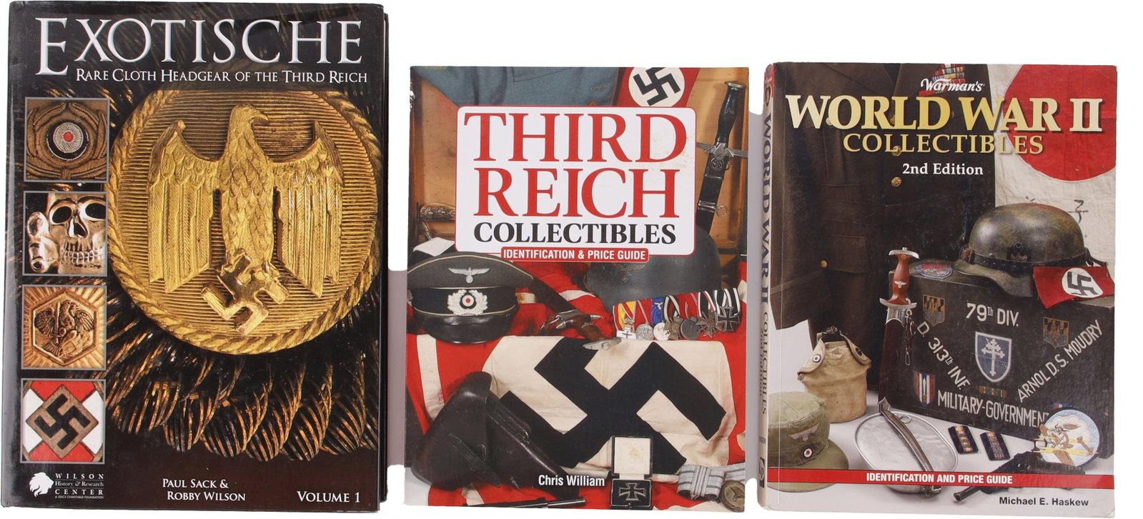 Third Reich Collector's Reference Book Lot of 3 (1 of 4)