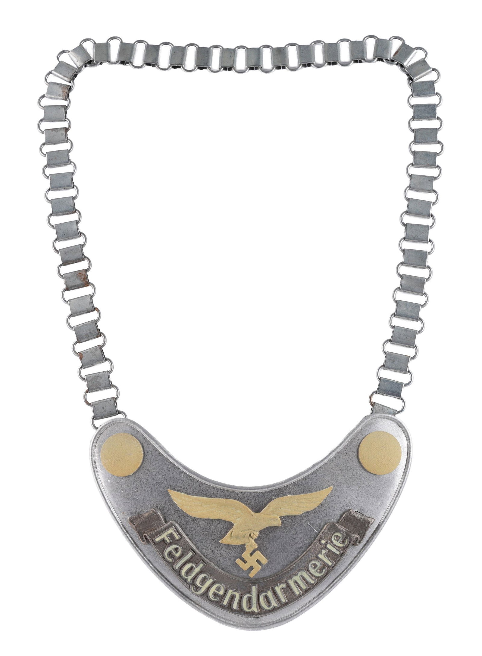 Feldgendarmerie Gorget for Standard Bearer WWII (1 of 5)
