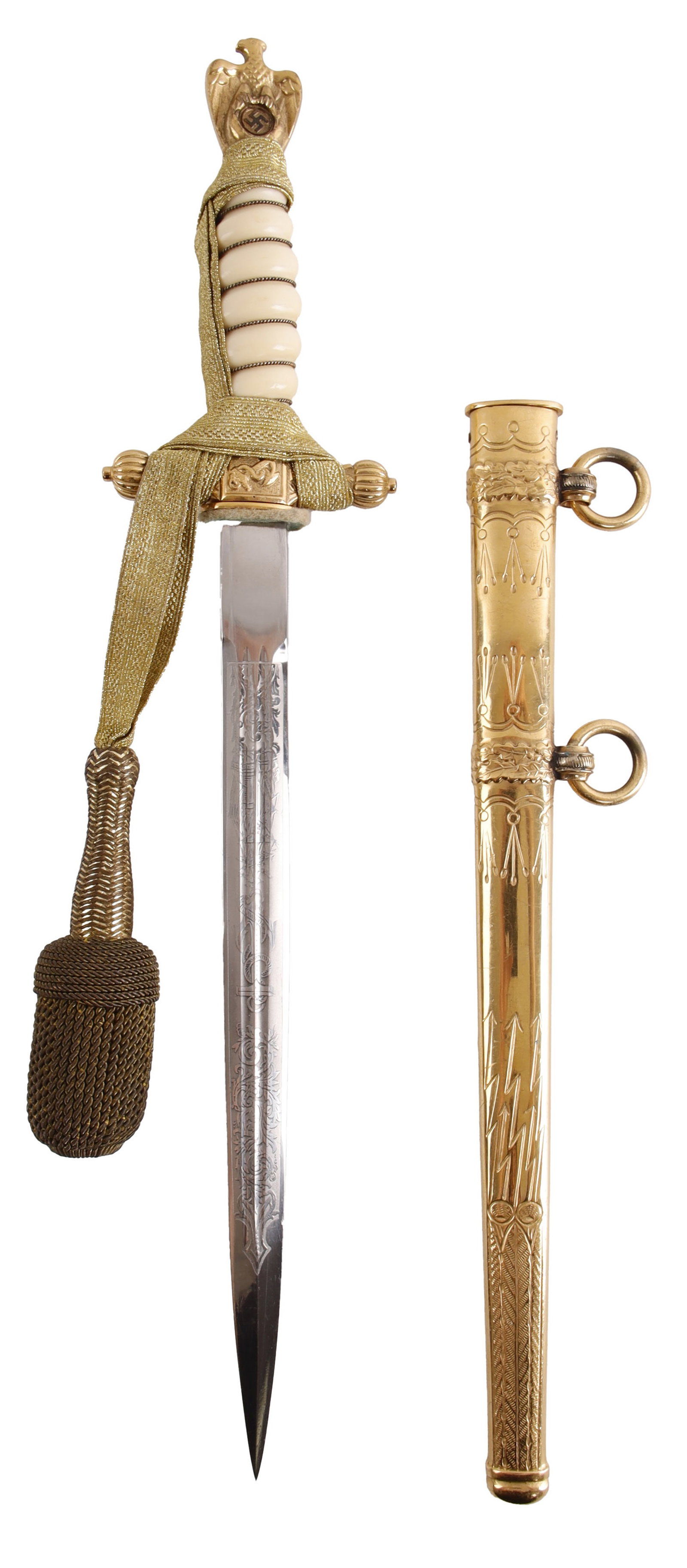 Kriegsmarine Officer's Dagger WWII German (1 of 7)