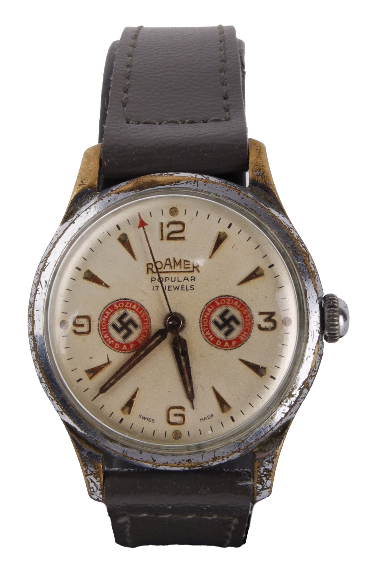NSDAP Swastika Watch WWII German Third Reich (1 of 5)