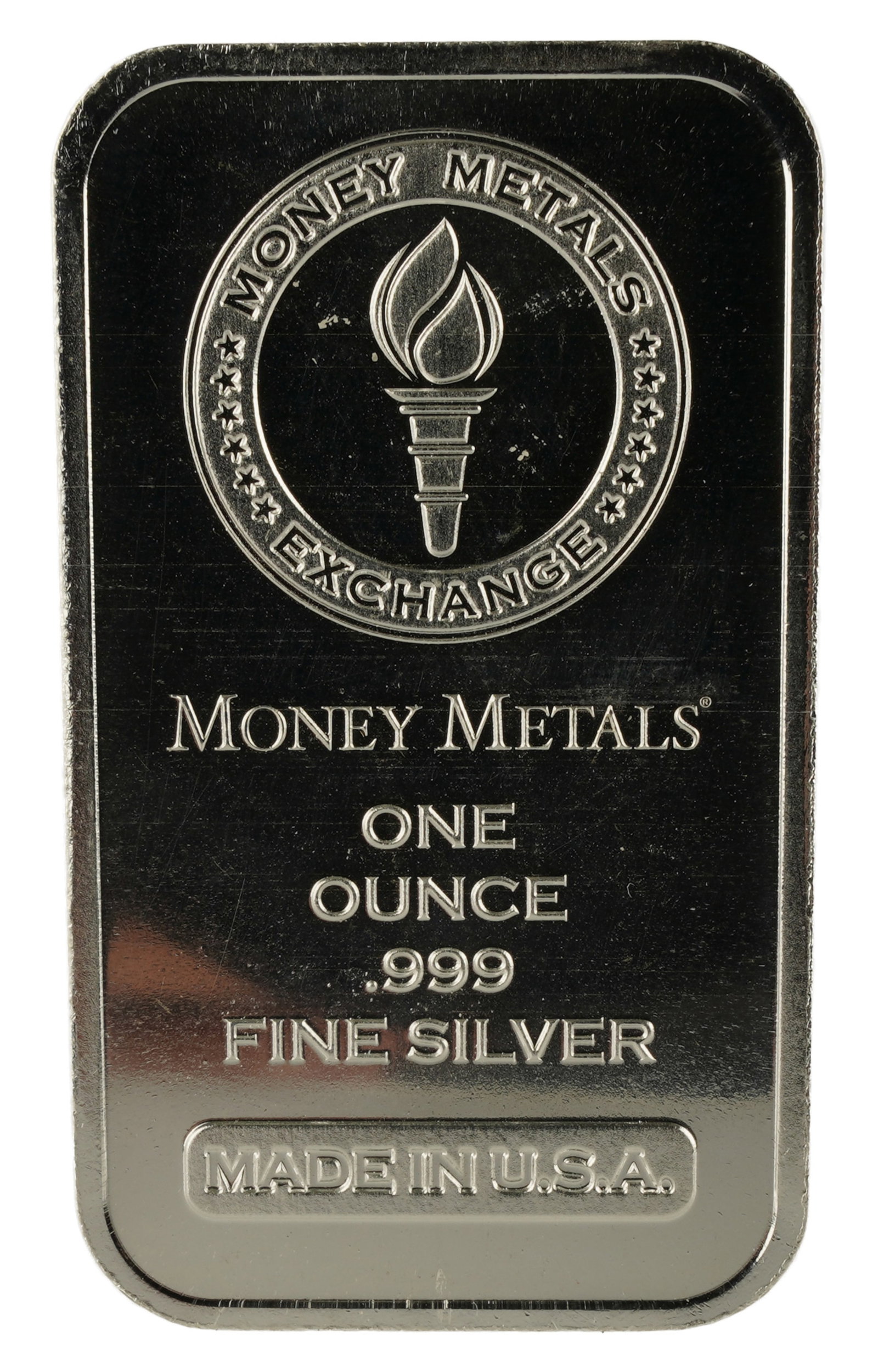 One Ounce Silver Bullion Bar: Tested and Guaranteed. This lot has a reserve.
