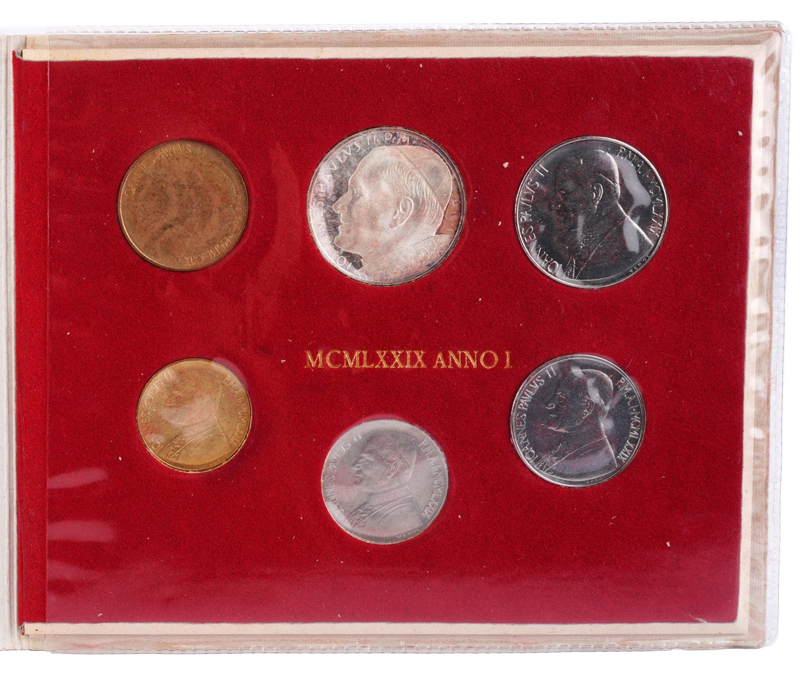 Pope John Paul II Silver Coin Papal Ascension (1 of 2)
