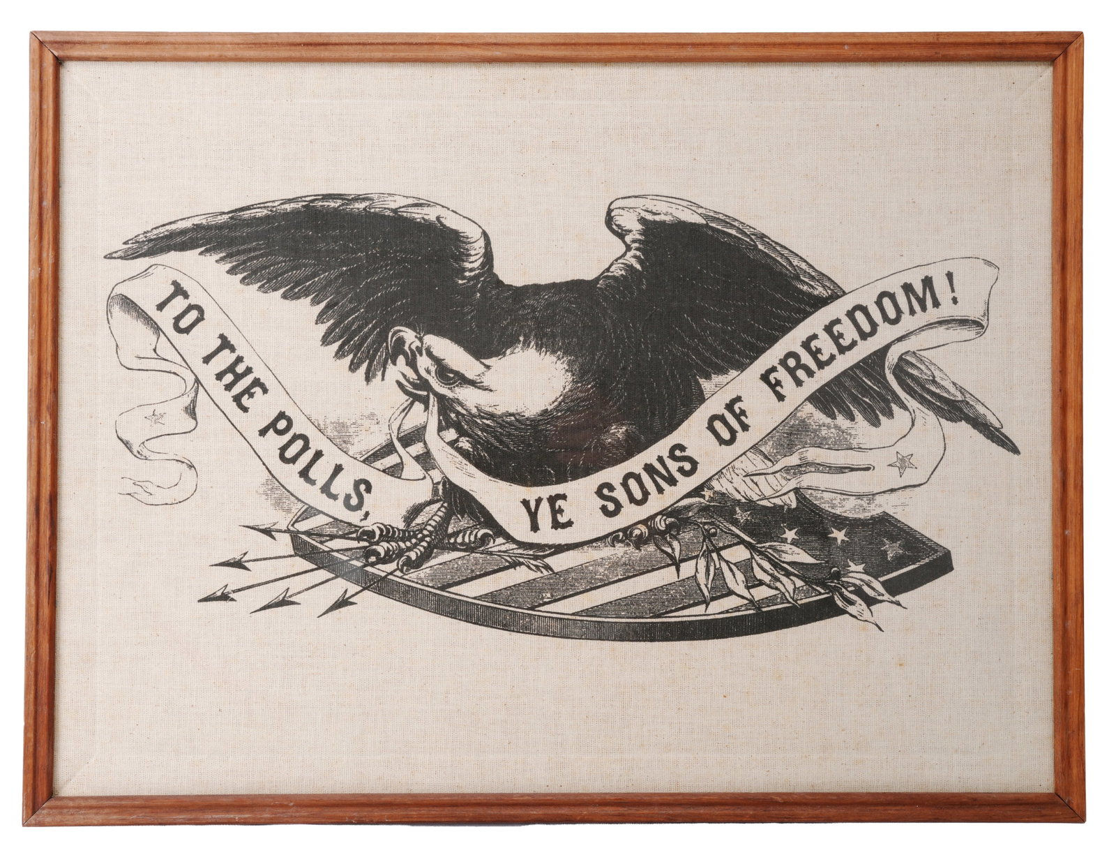 To The Polls Ye Sons Of Freedom Advertisement (1 of 1)