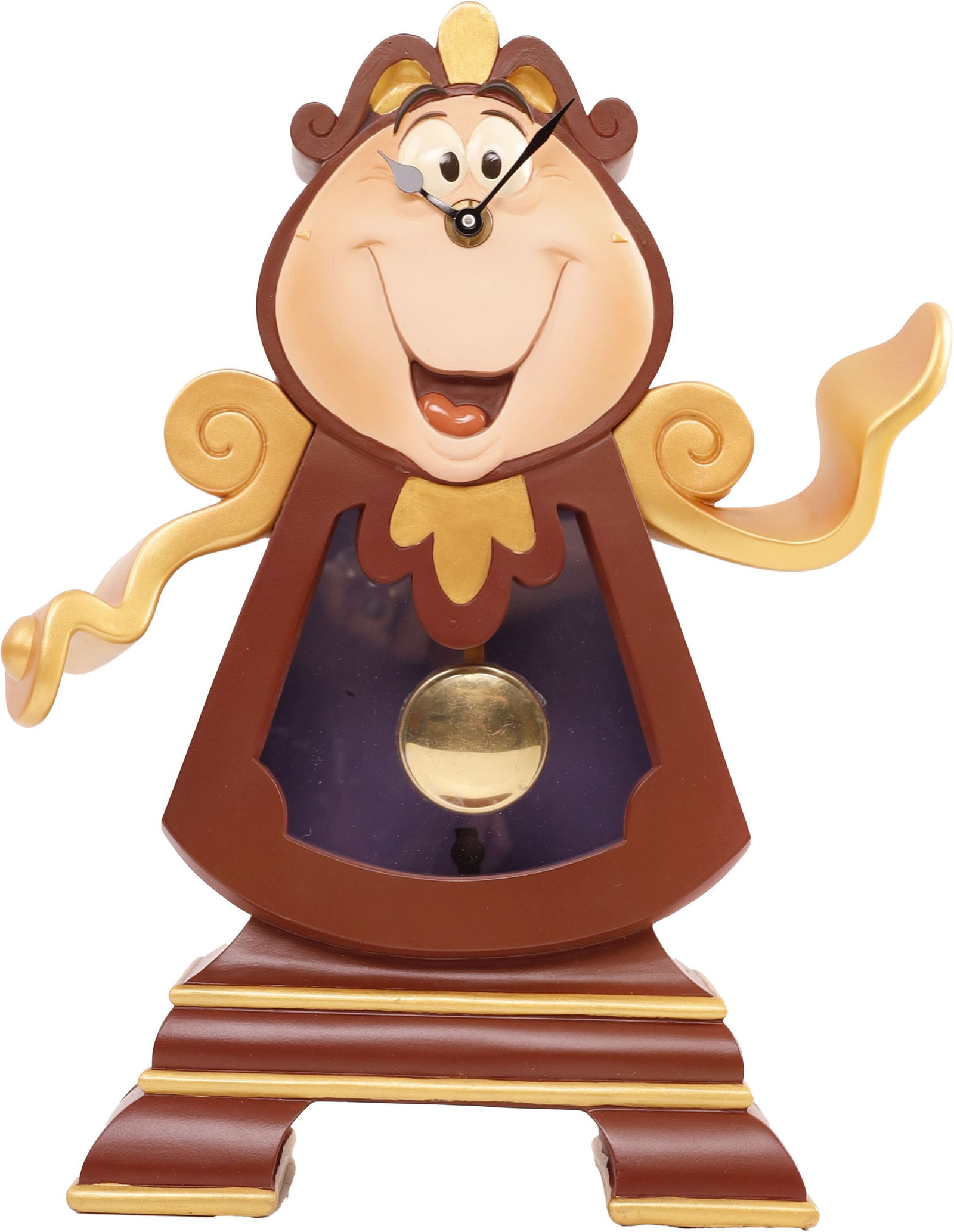 Cogsworth Clock Beauty & The Beast Disney Working (1 of 8)