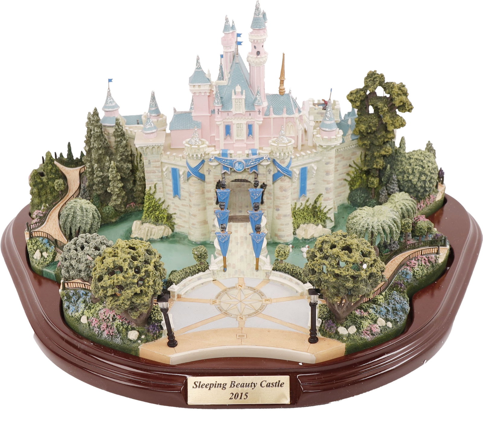 Disneyland Castle Celebrating 60 Years Olszewski (1 of 8)