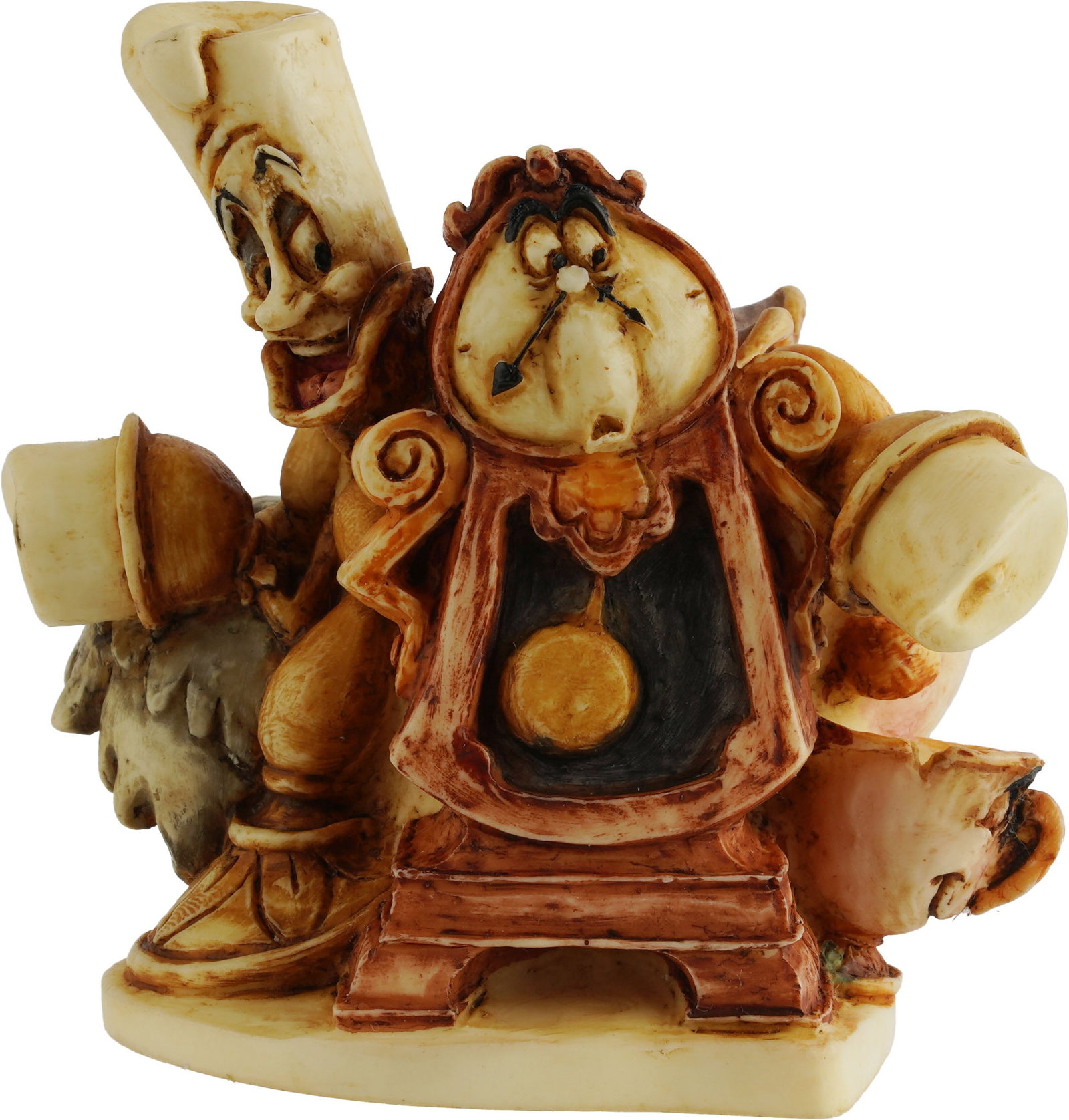 Harmony Kingdom Lumiere Mrs. Potts & Cogsworth (1 of 9)