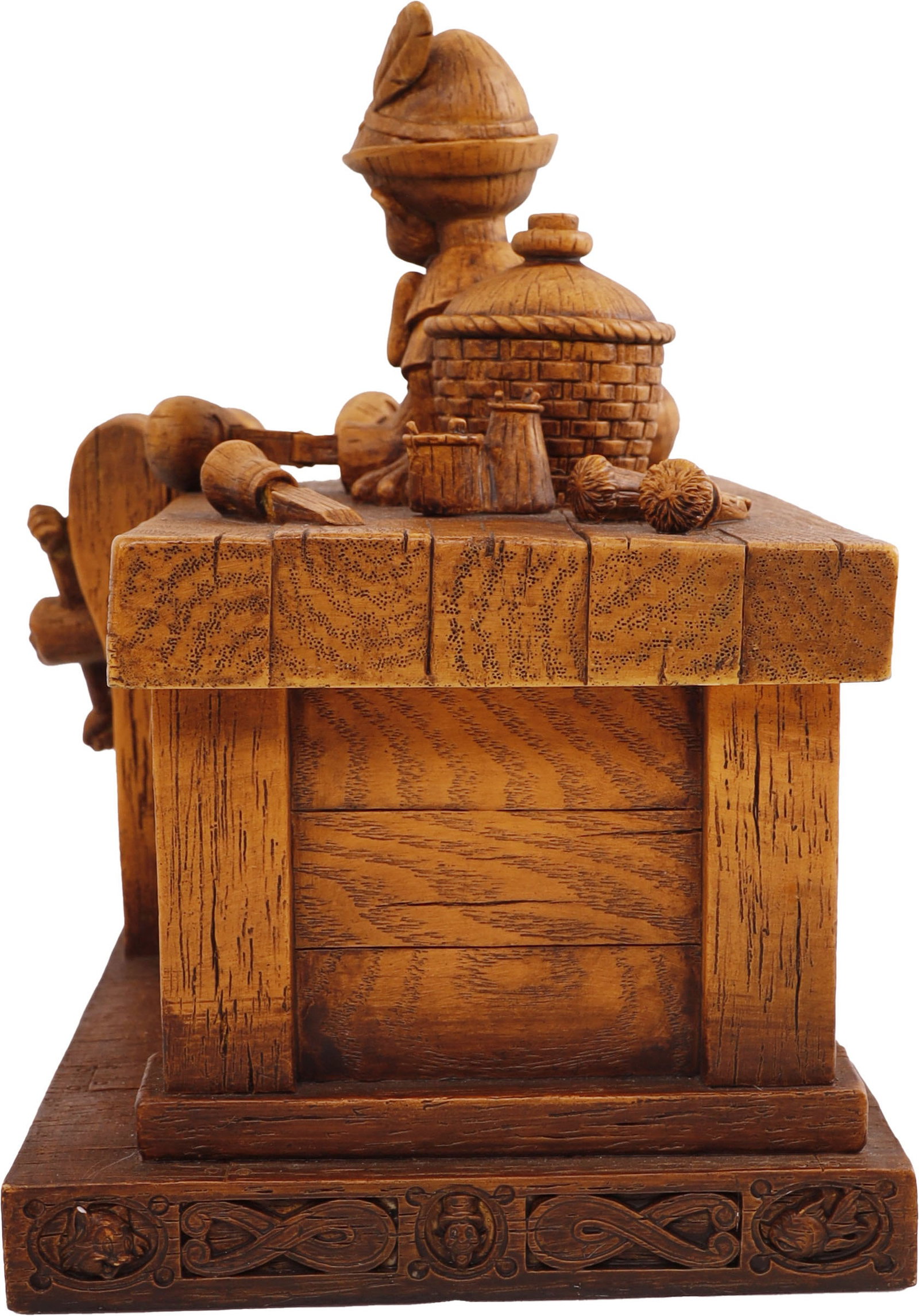 Robert Olszewski Pinocchio on Workbench Box - 4