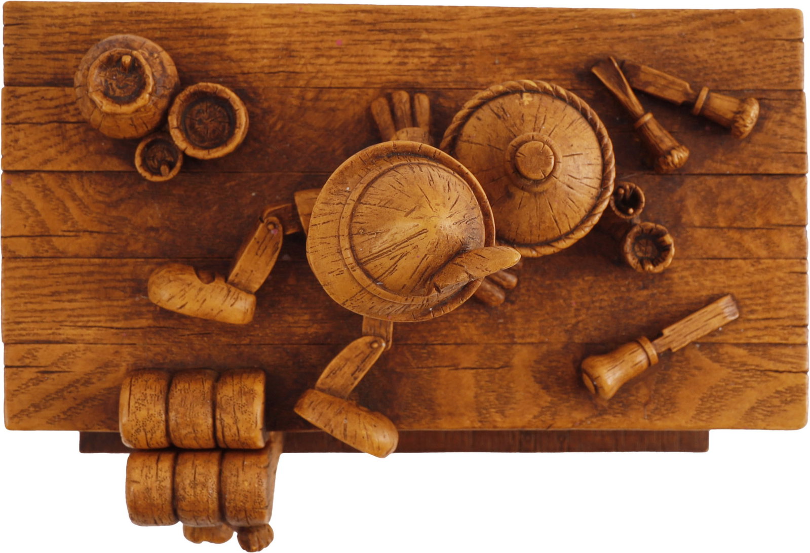 Robert Olszewski Pinocchio on Workbench Box - 5