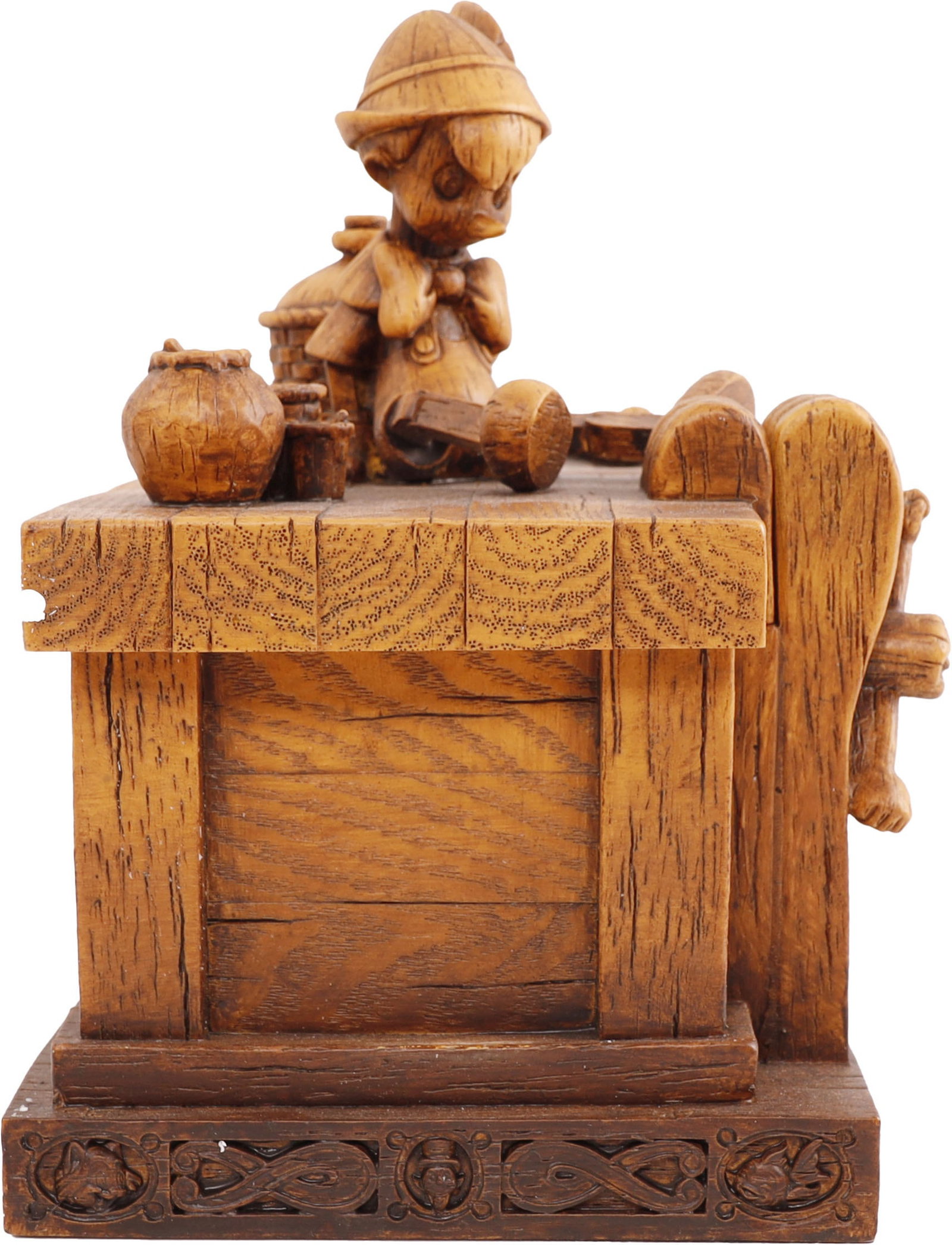 Robert Olszewski Pinocchio on Workbench Box - 2