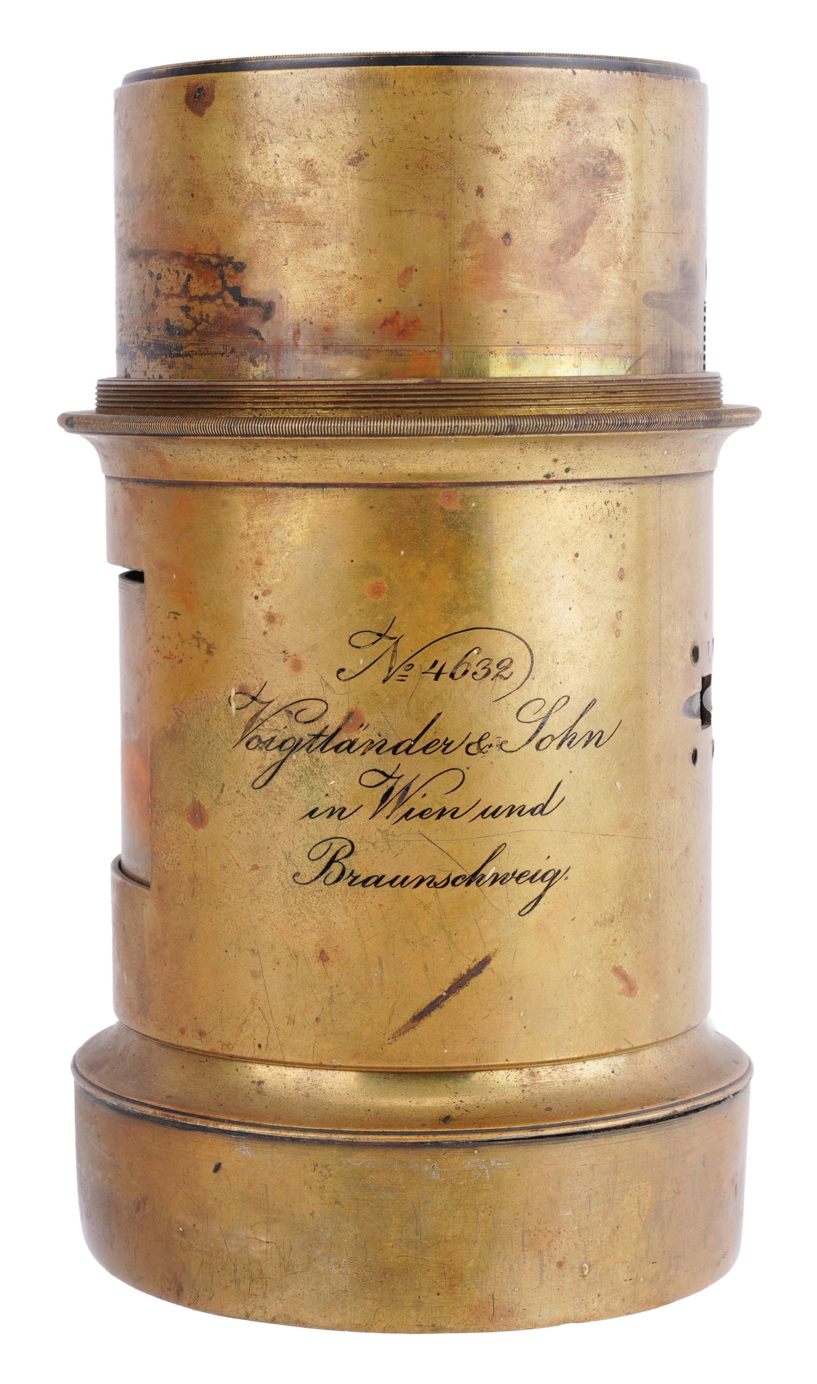 Voigtlander & Sohn Brass Lens 1852 Braunschweig (1 of 6)