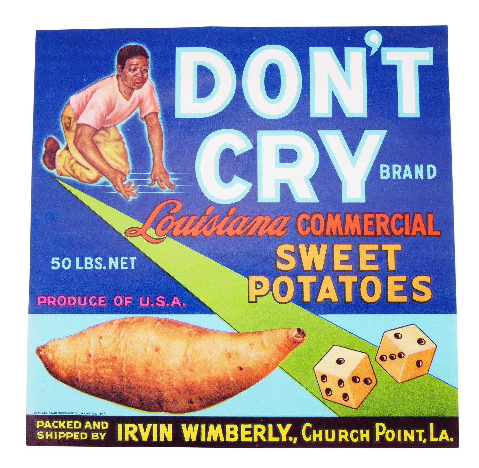 Don't Cry Brand Louisiana Sweet Potatoes (1 of 2)