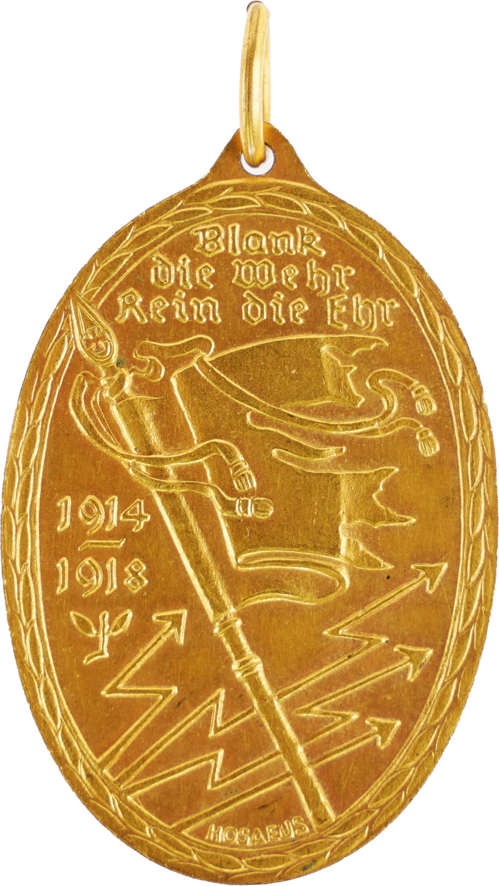 Kyffhauser Union Medal WWI German (1 of 2)