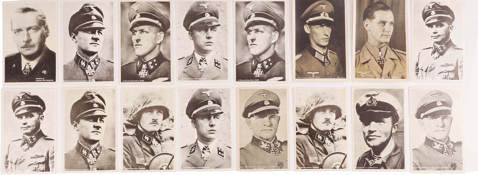 16 Heinrich Hoffman Knight's Cross Postcards (1 of 3)