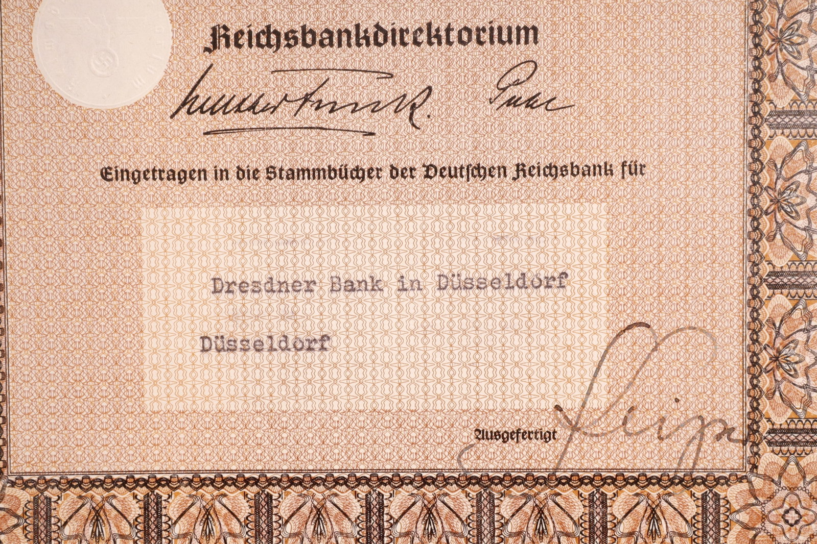 Visually Striking Third Reich Bond Certificates - 4