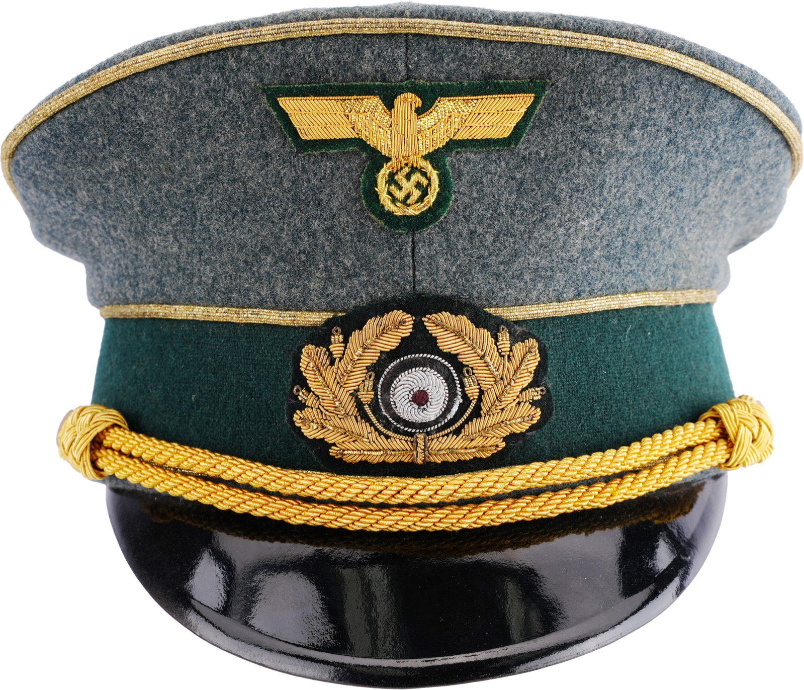 Army WWII German Heer General Visor (1 of 7)