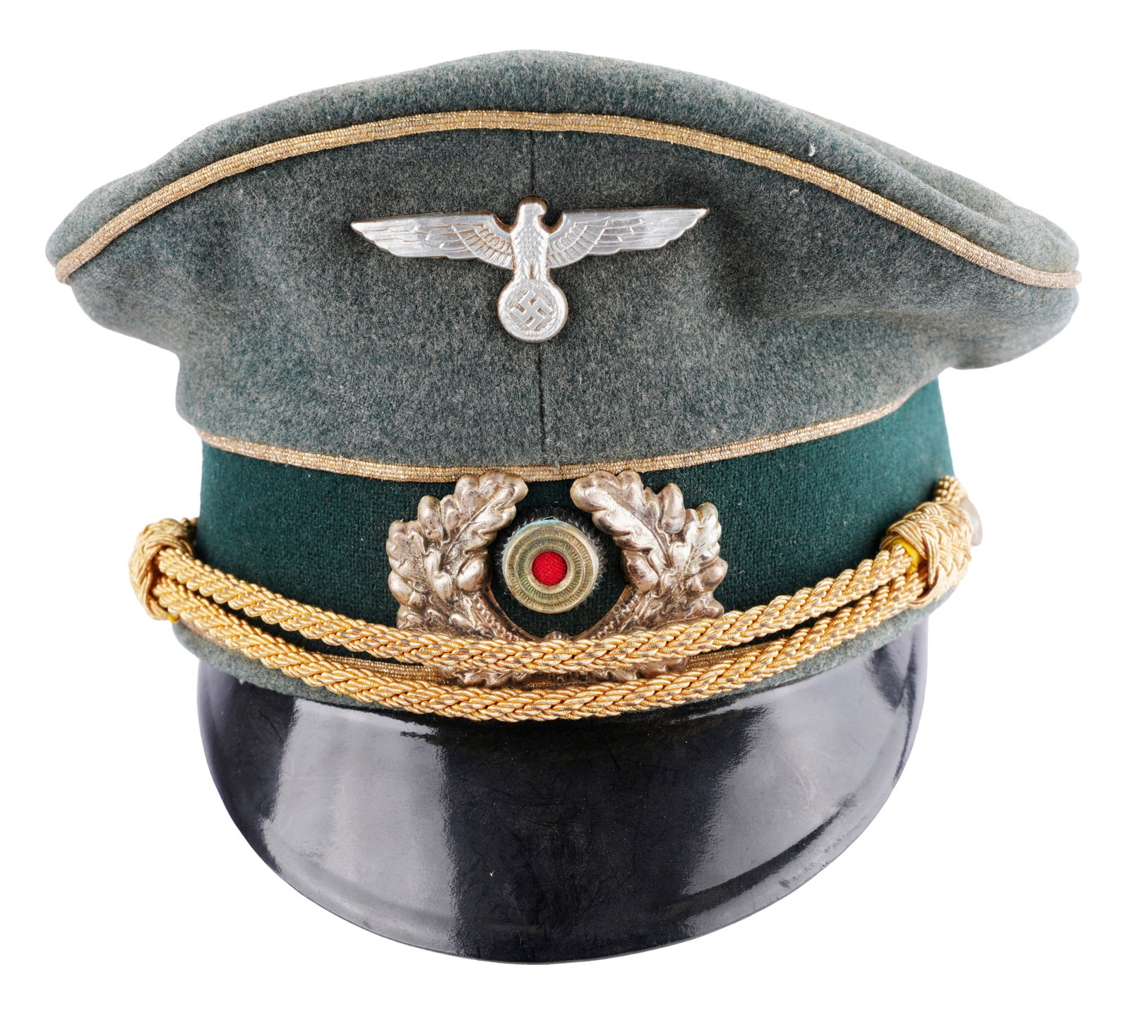 WWII German Heer General Visor (1 of 7)