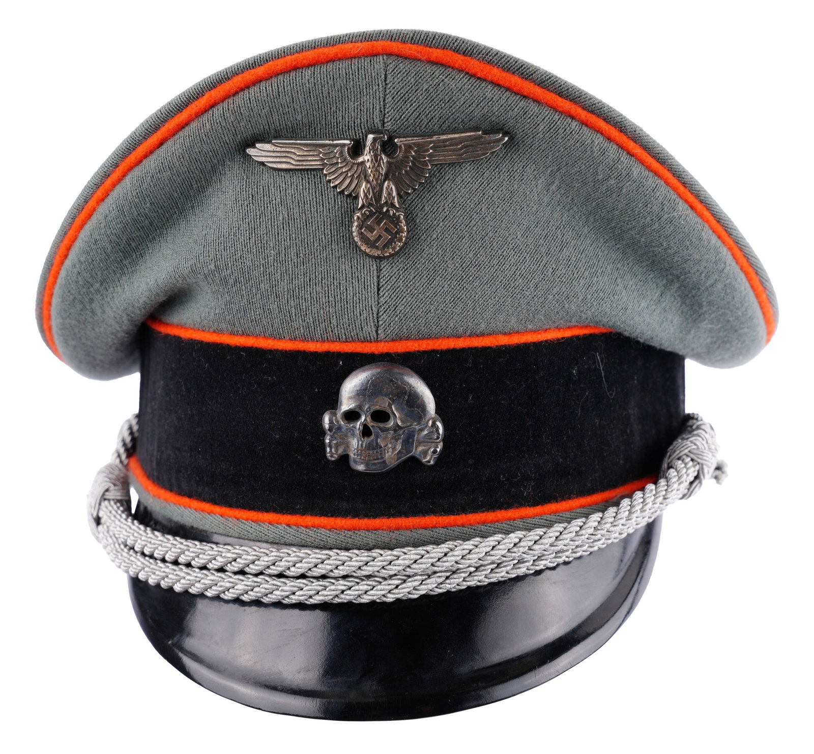 WWII German Military Police Visor Third Reich (1 of 6)