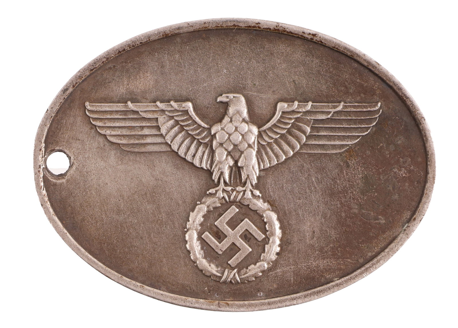 Gestapo Warrant Disc WWII German Third Reich (1 of 2)