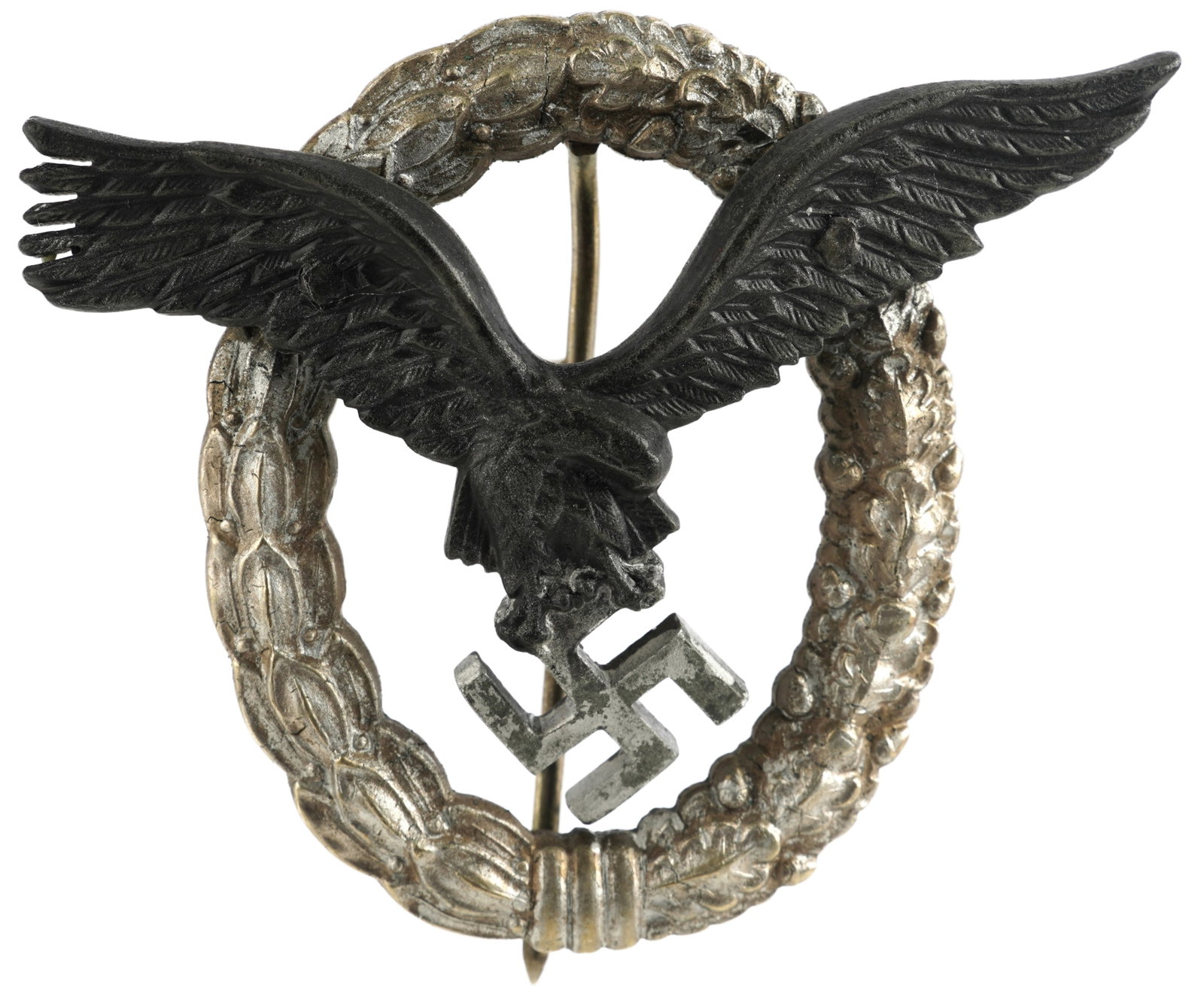 Luftwaffe Pilot Badge WWII German Reich (1 of 2)