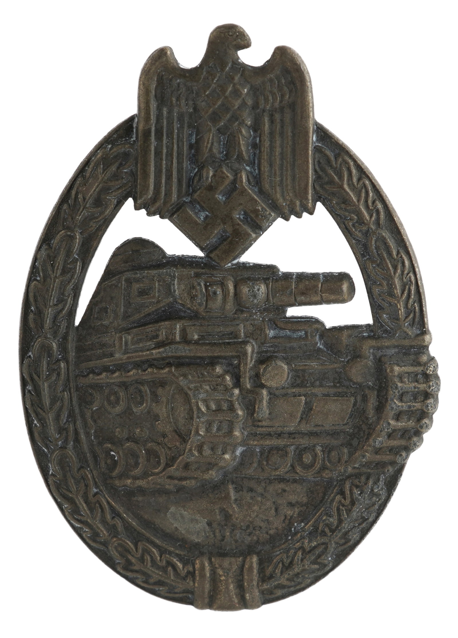 WWII Army Panzer Tank Badge German Reich (1 of 2)