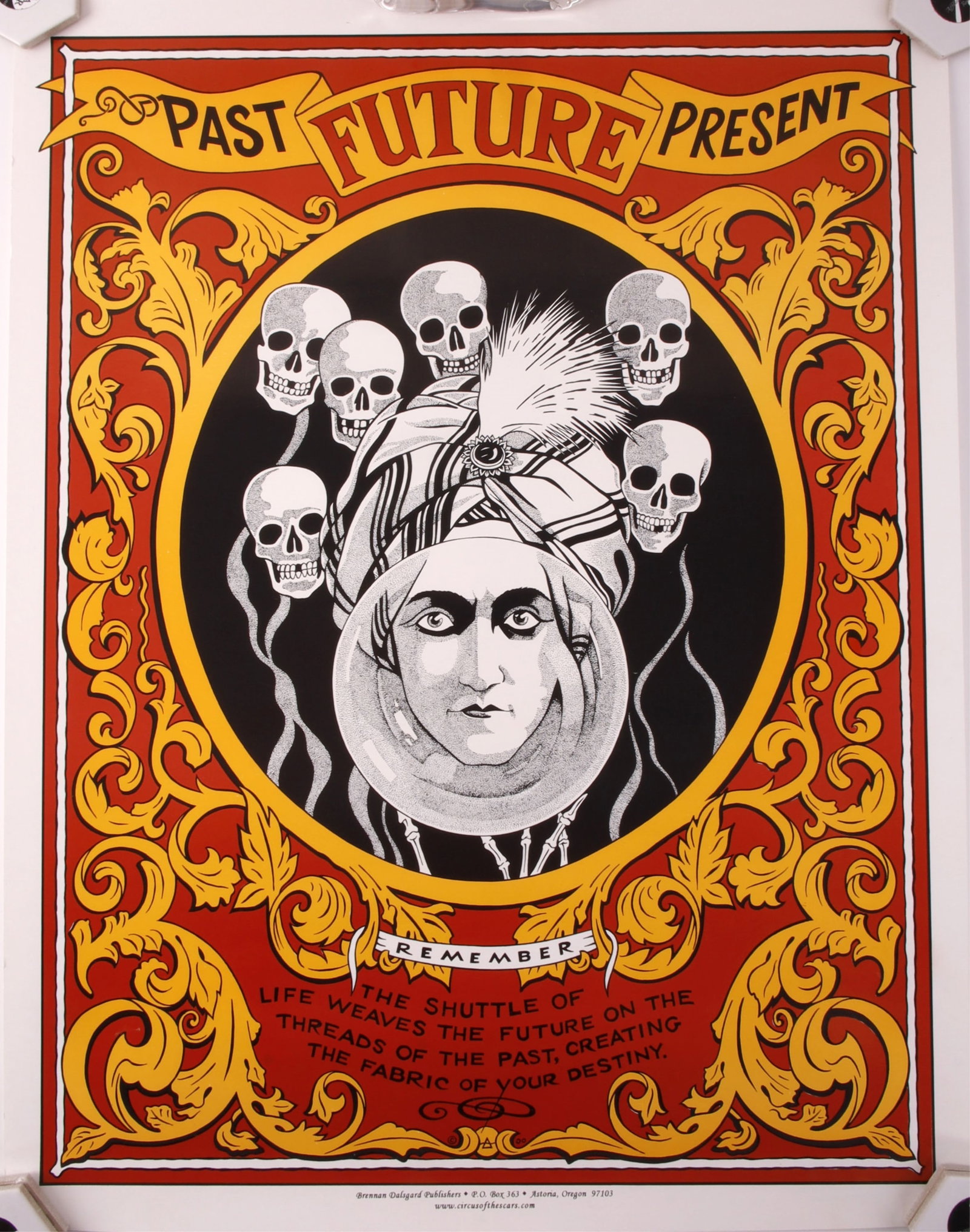 Early 2000s Poster A. Talbot Past Present Future (1 of 7)