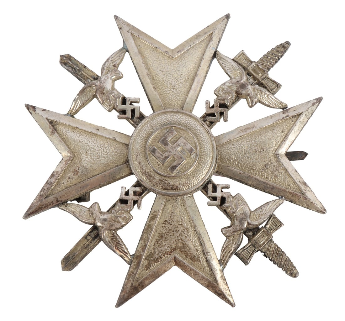 WWII German Cased Spanish Cross (1 of 5)