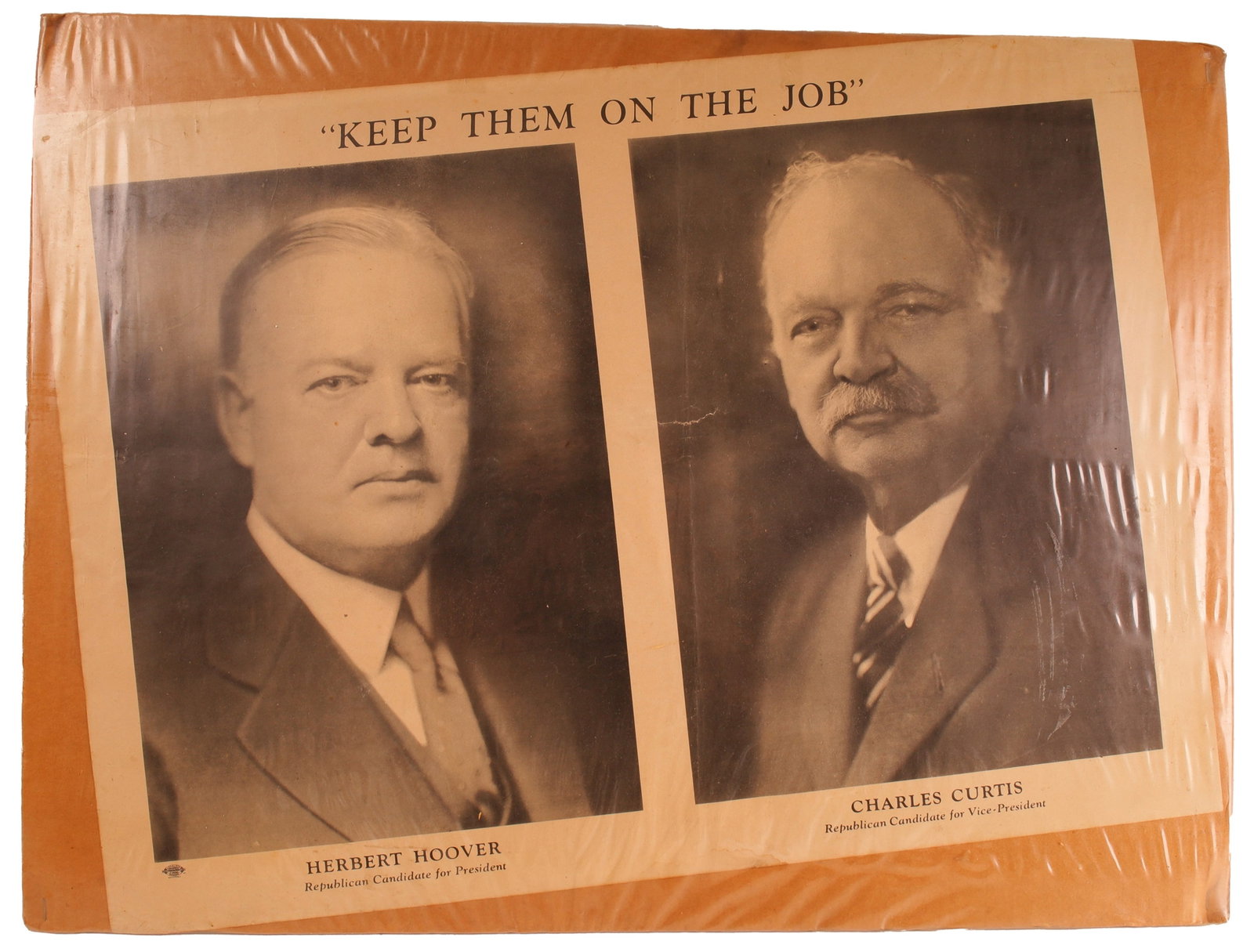 Herbert Hoover 1932 Campaign Poster (1 of 2)