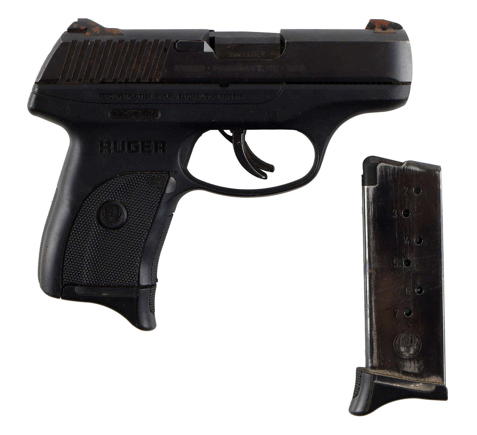 Ruger LC9s 9mm 2x7rd Semi Auto Pistol (1 of 6)