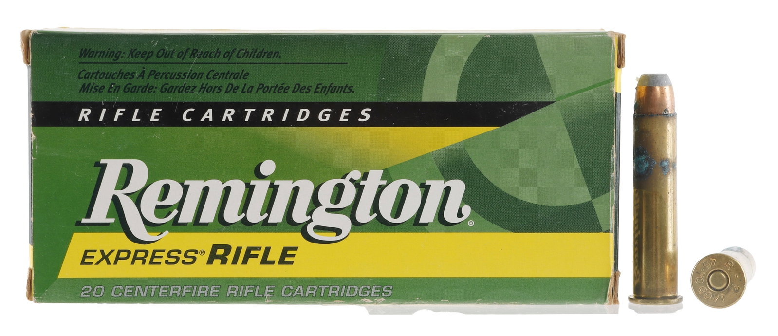 20 Rds 45-70 Govt 405gr SP Remington Express Ammo (1 of 2)