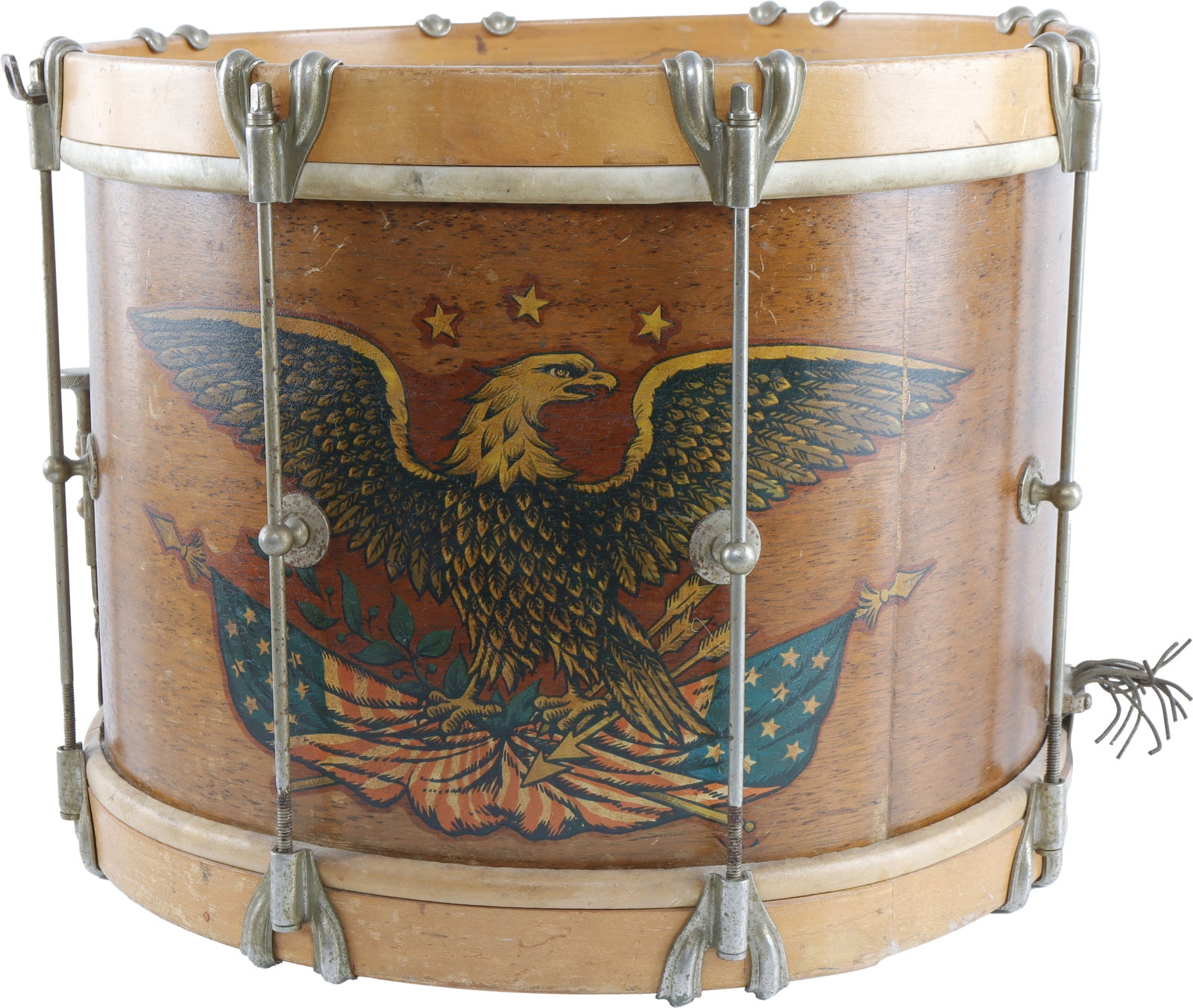 Leedy Snare American Eagle Decorated Street Drum (1 of 6)