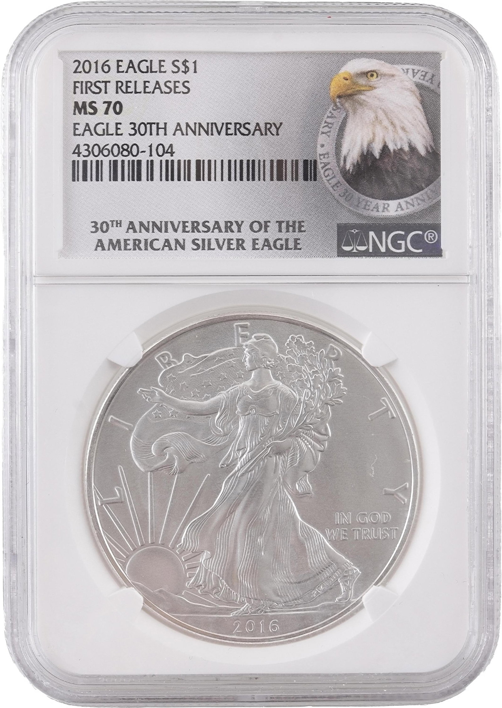 2016 American Silver Eagle Coin First Release (1 of 4)