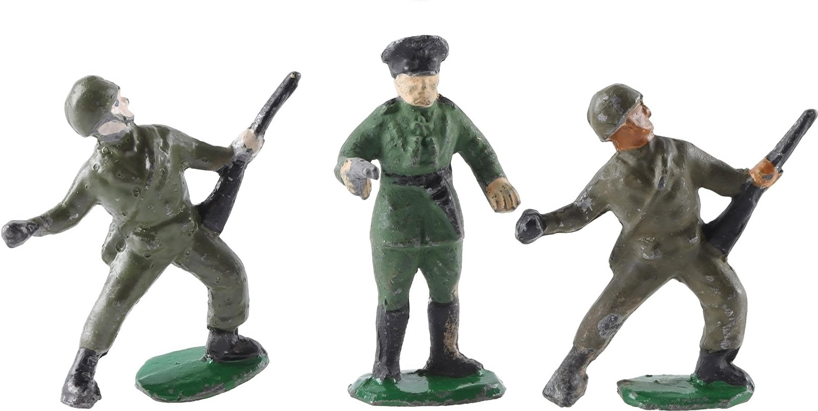 Hong Kong Cast Lead Toy Soldiers Lot of 3 (1 of 5)