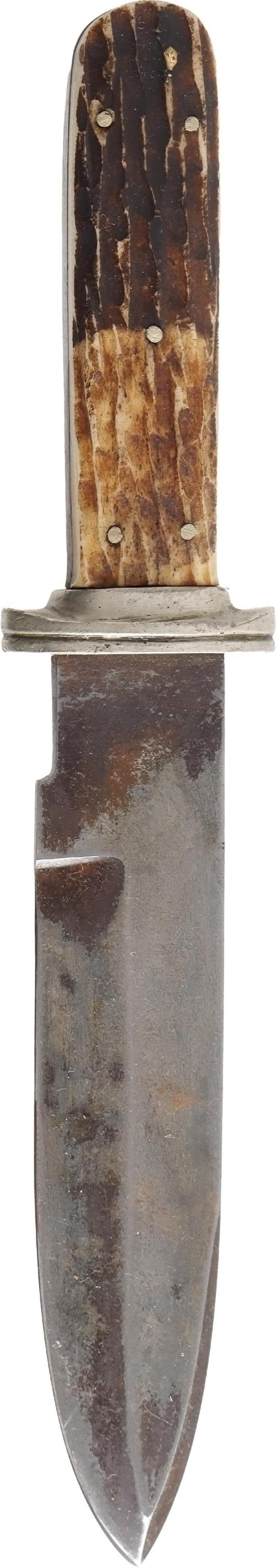 Mike Price Bowie Knife with Stag Grip (1 of 3)
