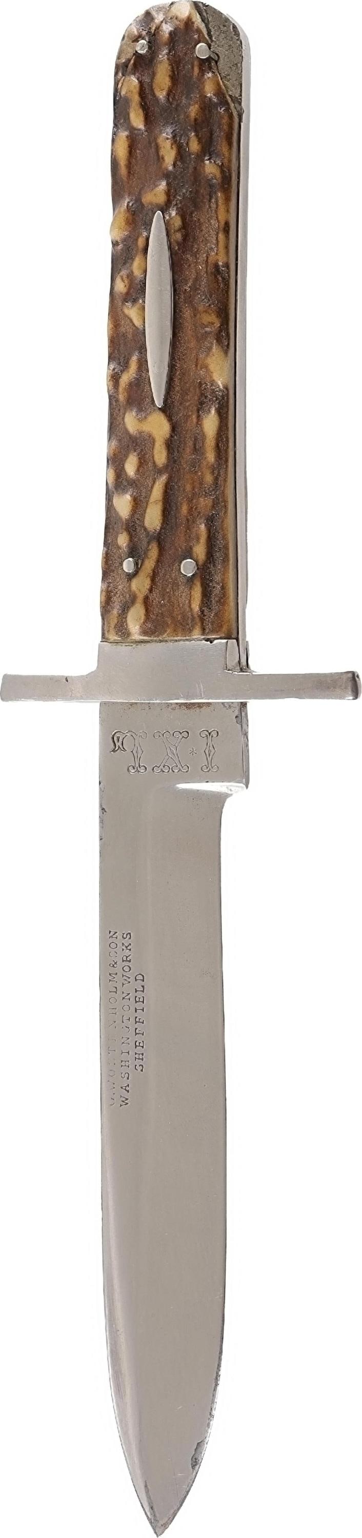 Wostenholm Bowie Knife 19th Century (1 of 5)