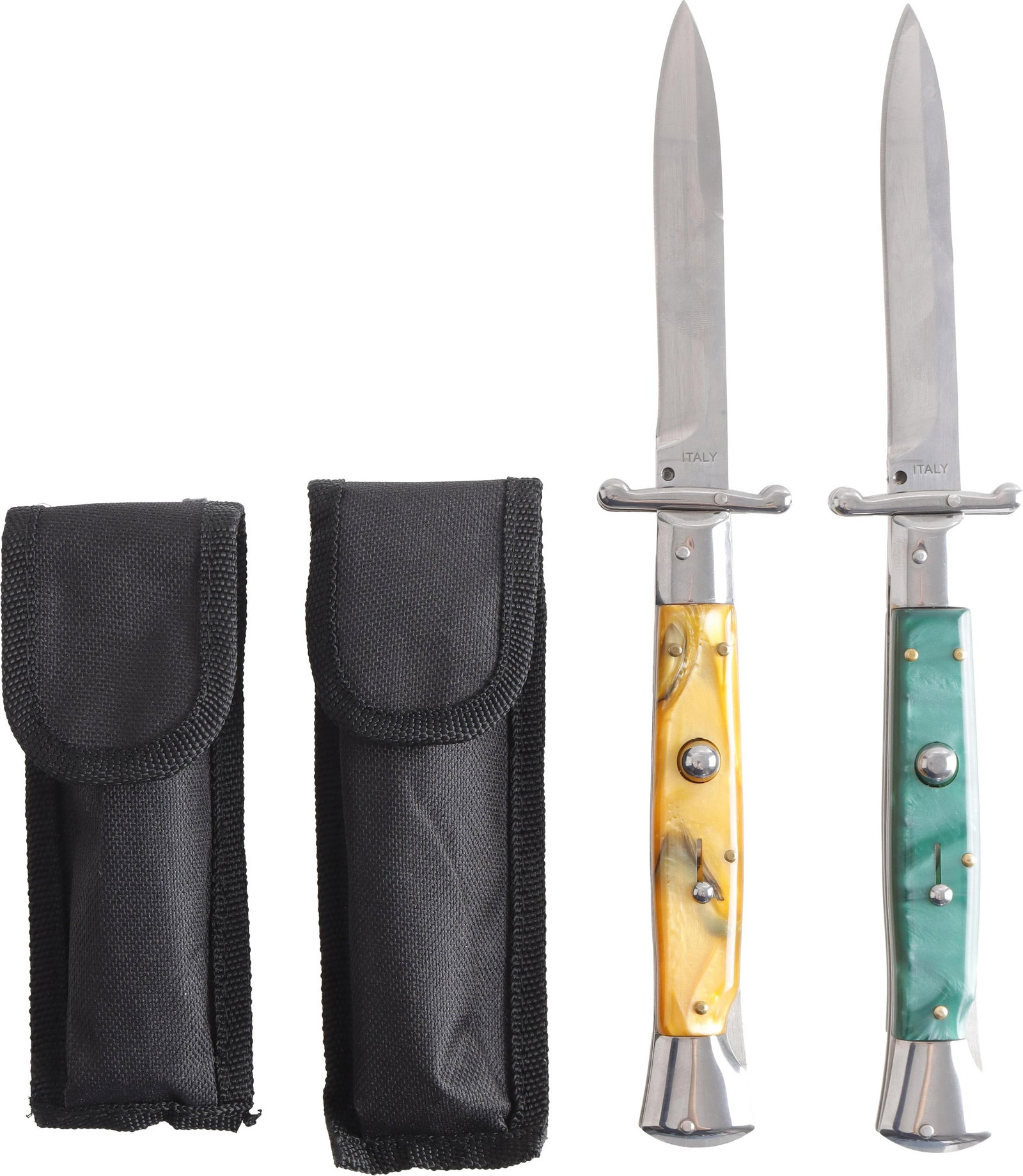 Italian Swing Guard Switchblade Knife Lot of 2 (1 of 4)