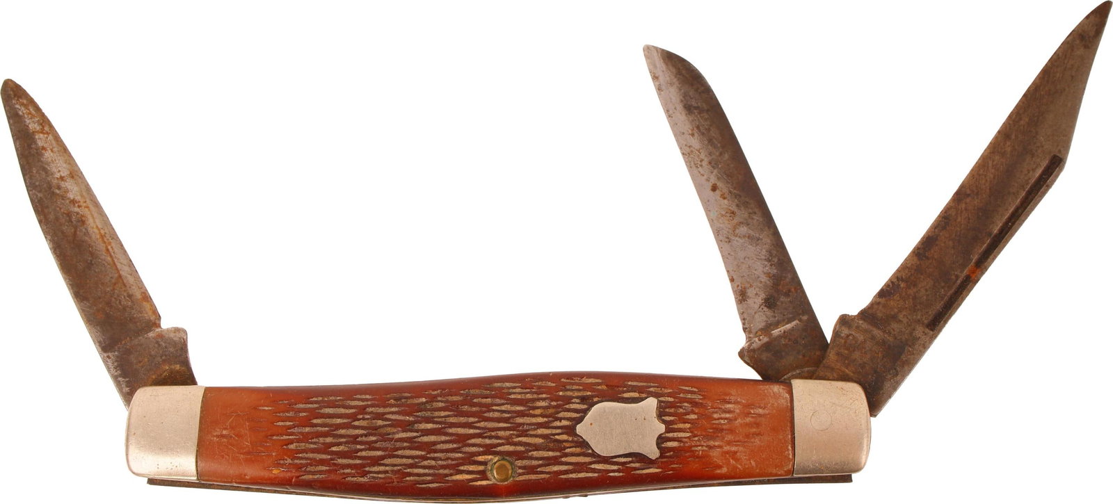 Camco USA 772 Three Blade Antique Pocket Knife (1 of 2)