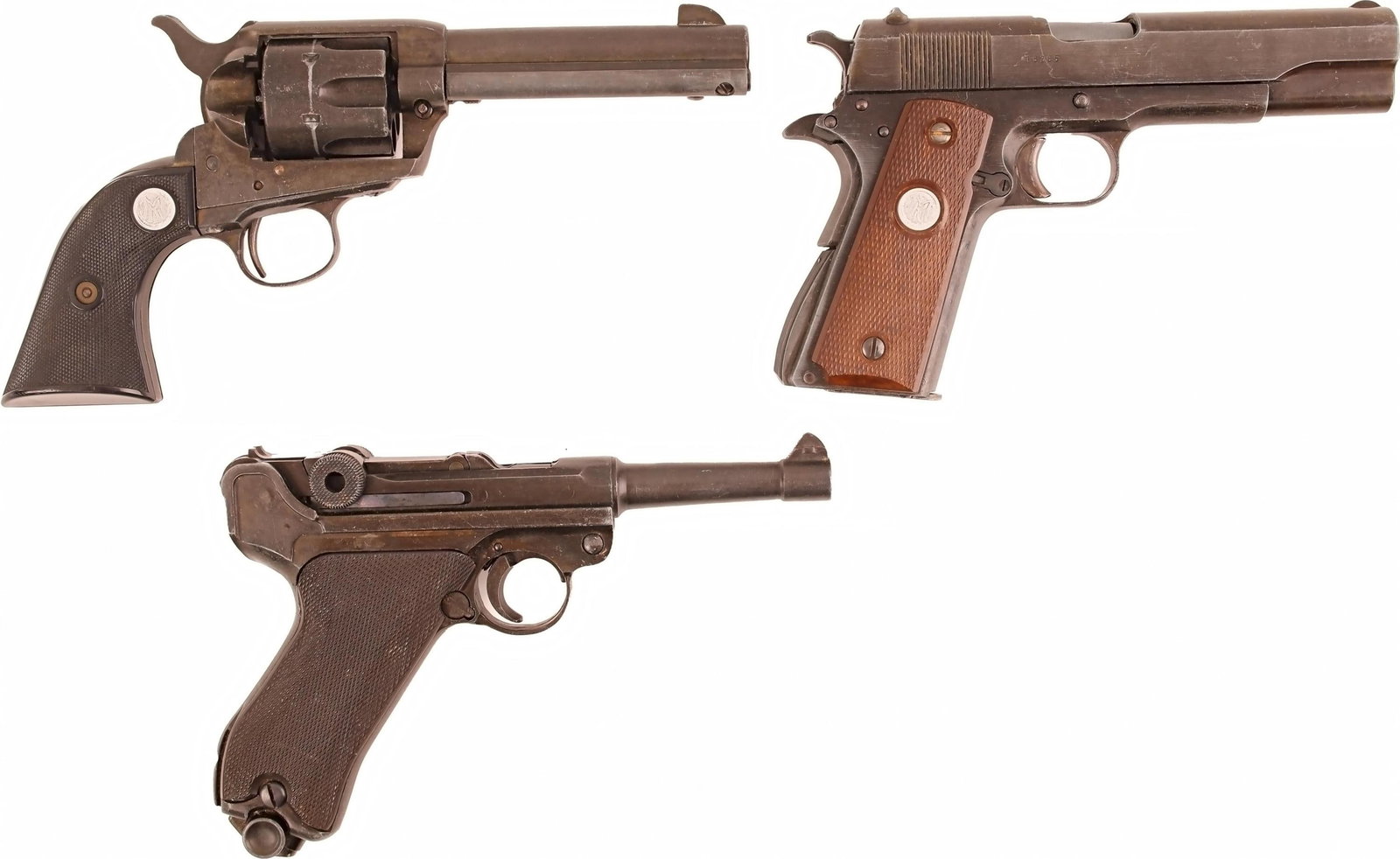 Japan MGC M1911, P08 & Colt SAA Pistol Replicas (1 of 6)
