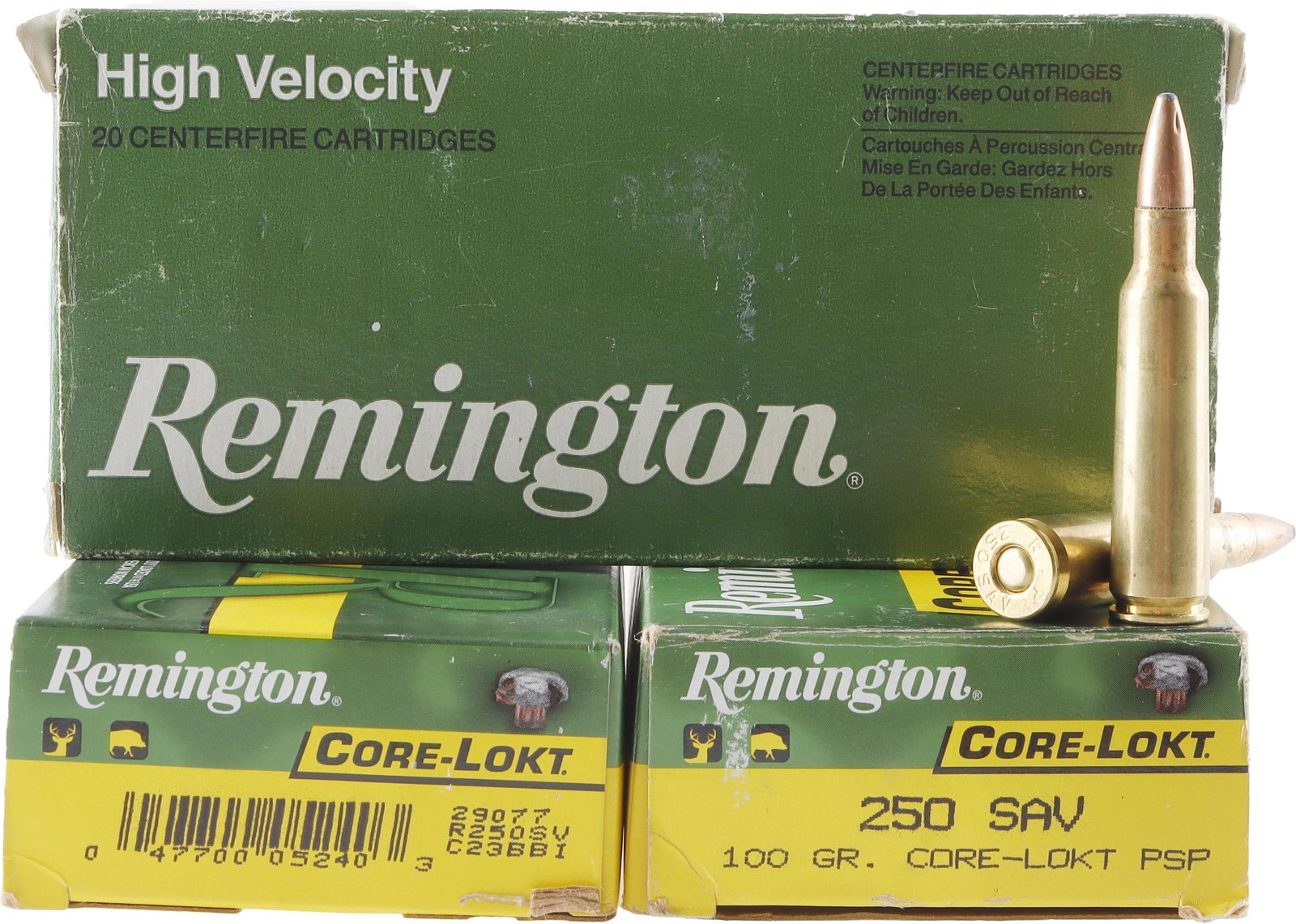 45 Rds .250 Savage 100gr Core-Lokt PSP (1 of 2)