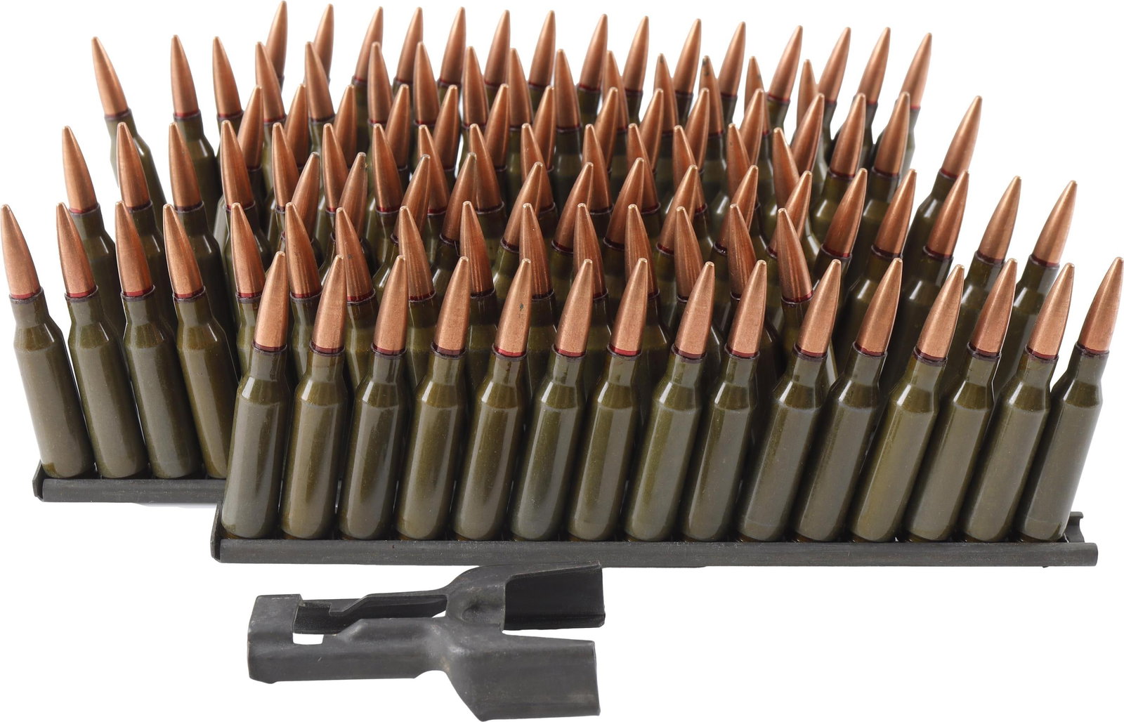 105 Rds 5.45x39 on 15rd Stripper Clips with Key (1 of 3)