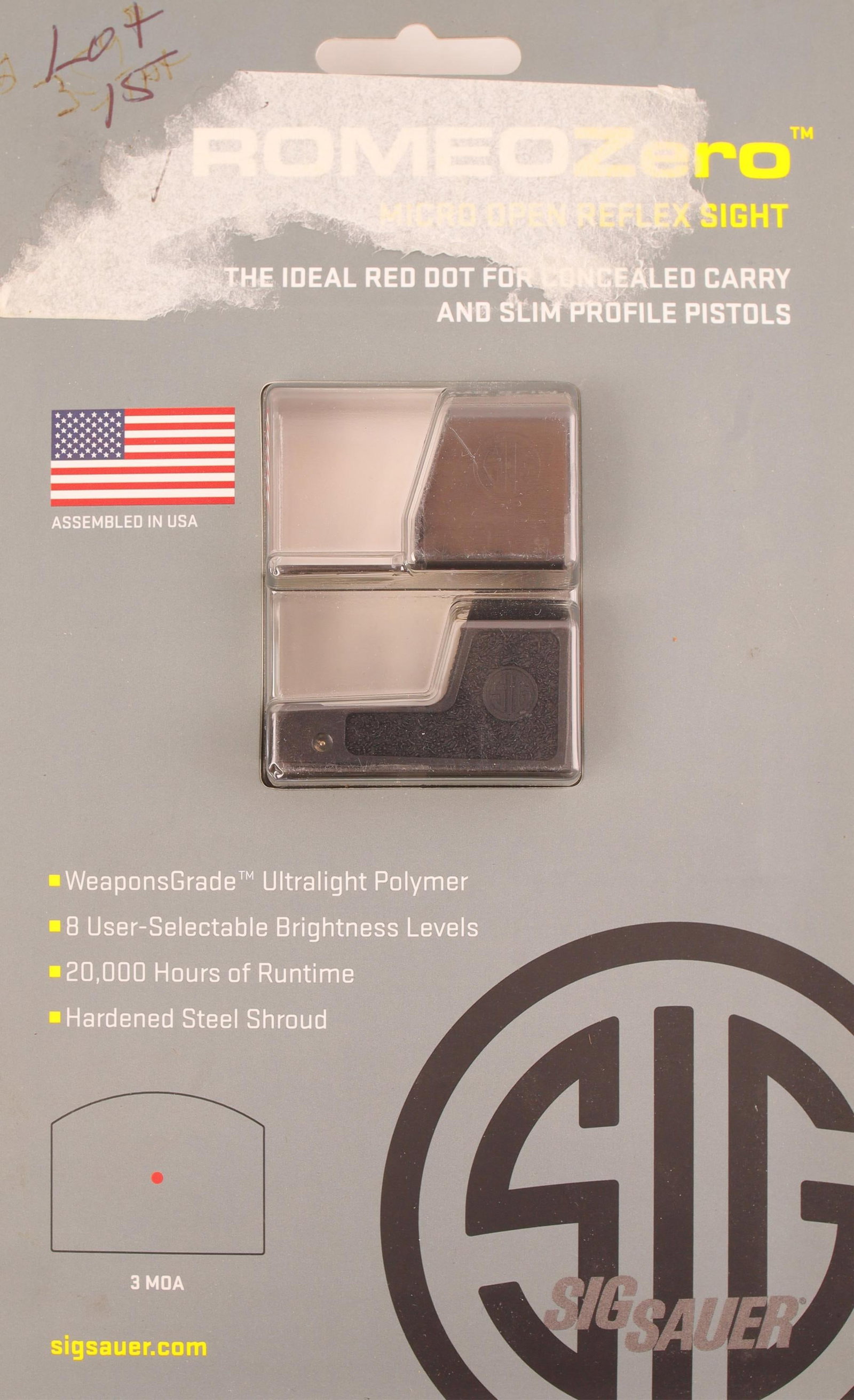 Sig Sauer ROMEOZero Micro Open Reflex Sight (1 of 2)