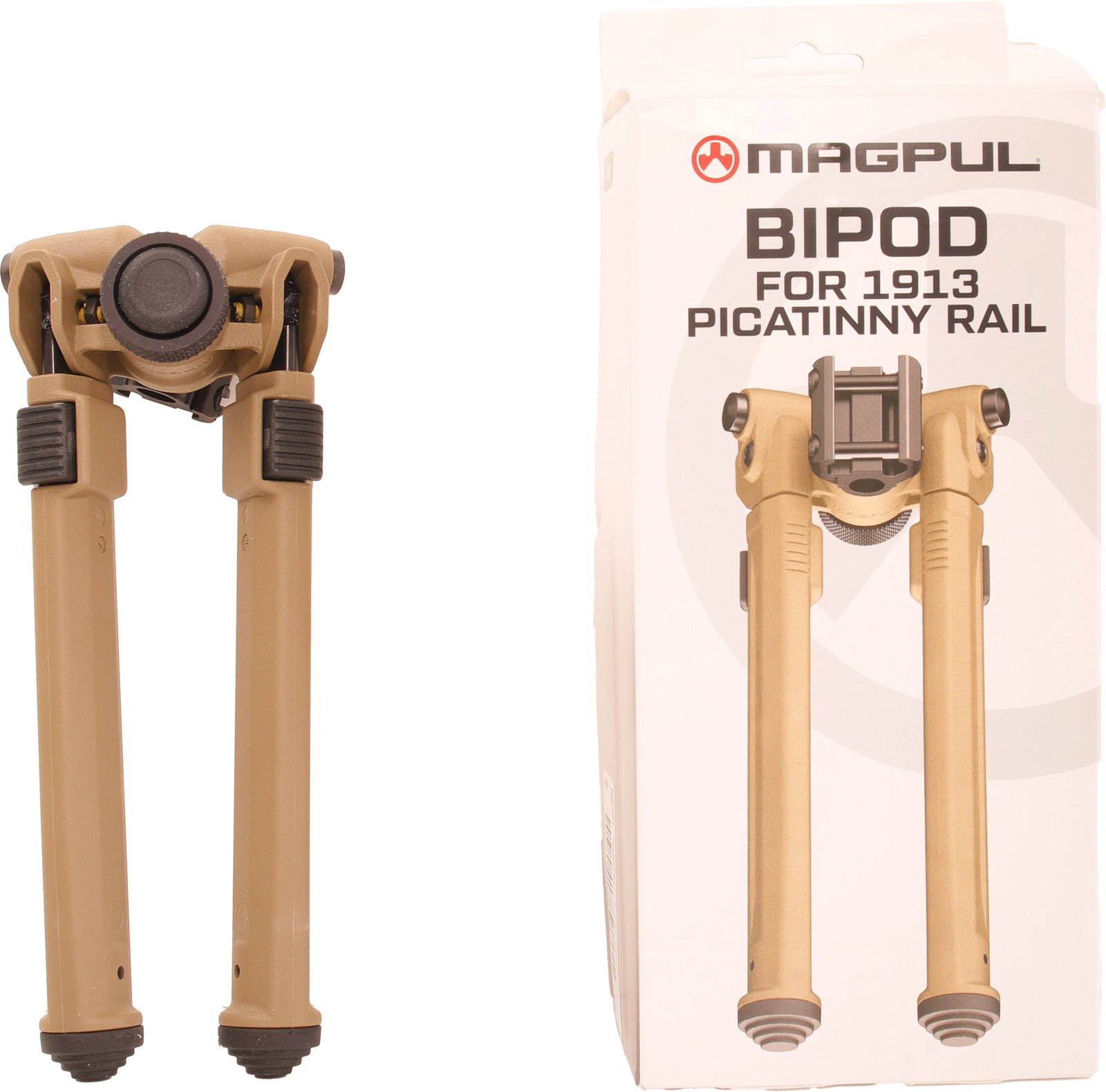 Magpul Bipod for 1913 Picatinny Rail MAG941 FDE: Magpul Bipod for 1913 Picatinny Rail. MPN MAG941 FDE. | This lot has a reserve.
